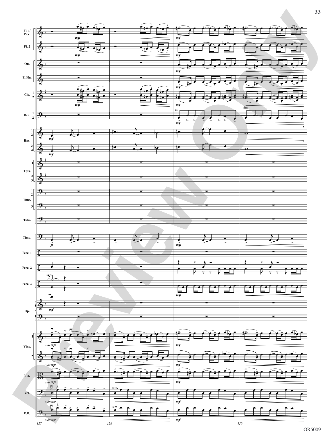 Egyptian Legacy: Full Orchestra Conductor Score & Parts