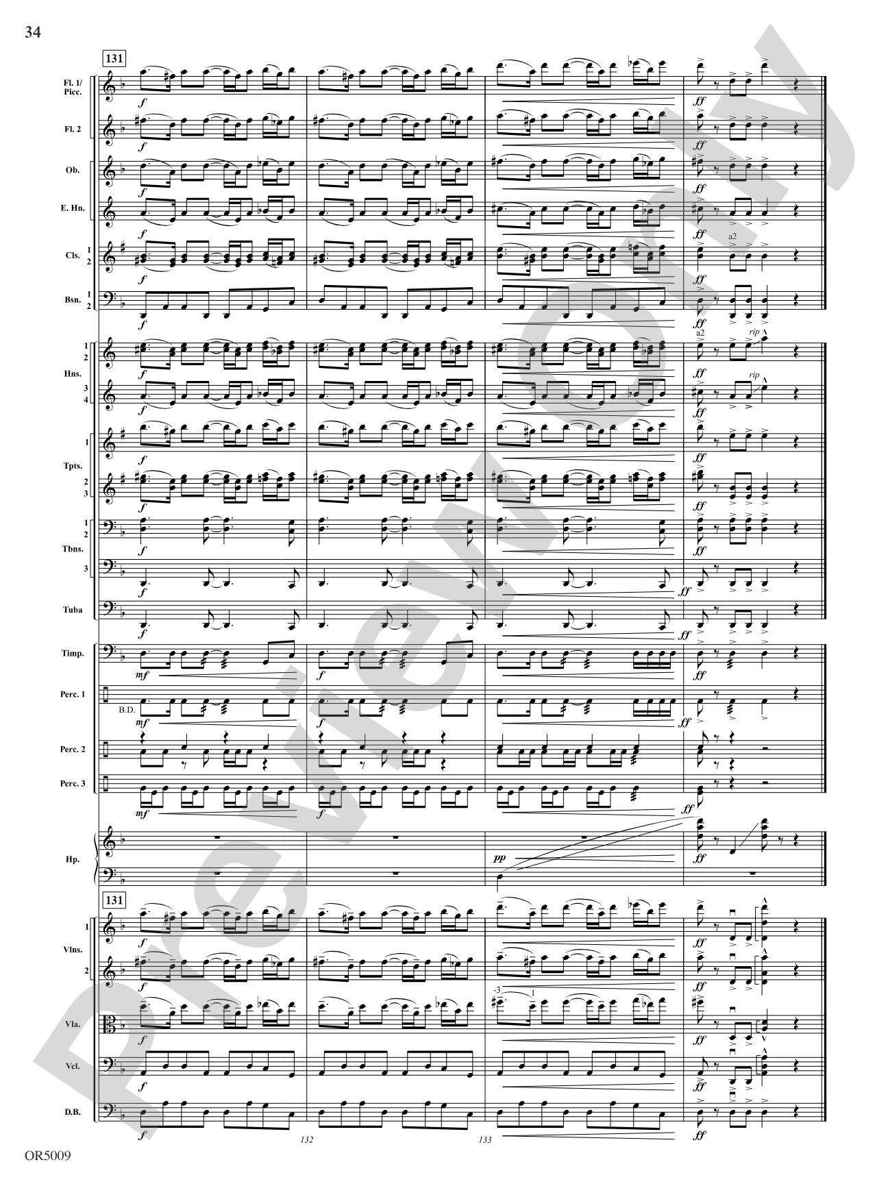 Egyptian Legacy: Full Orchestra Conductor Score & Parts