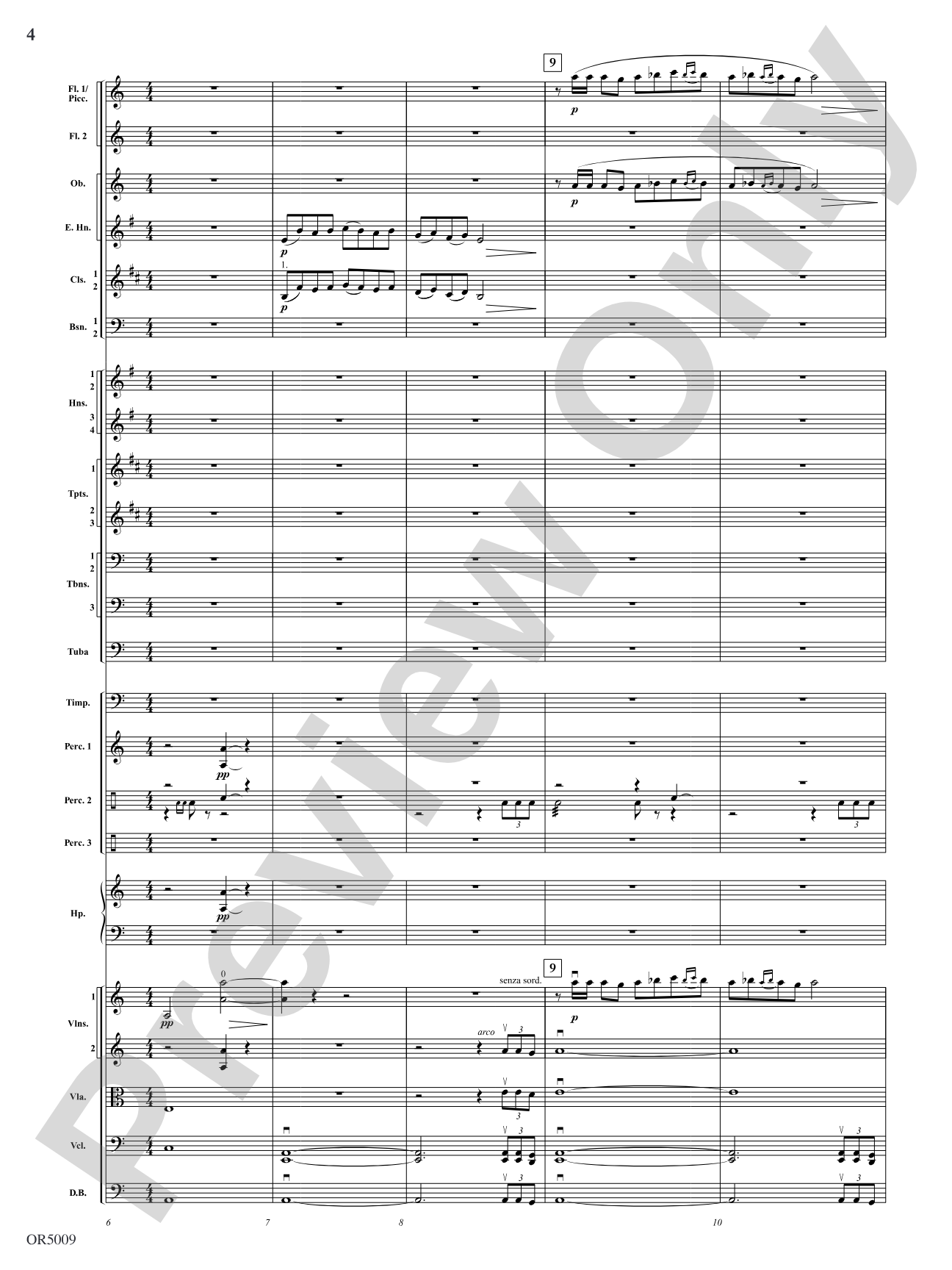 Egyptian Legacy: Full Orchestra Conductor Score & Parts
