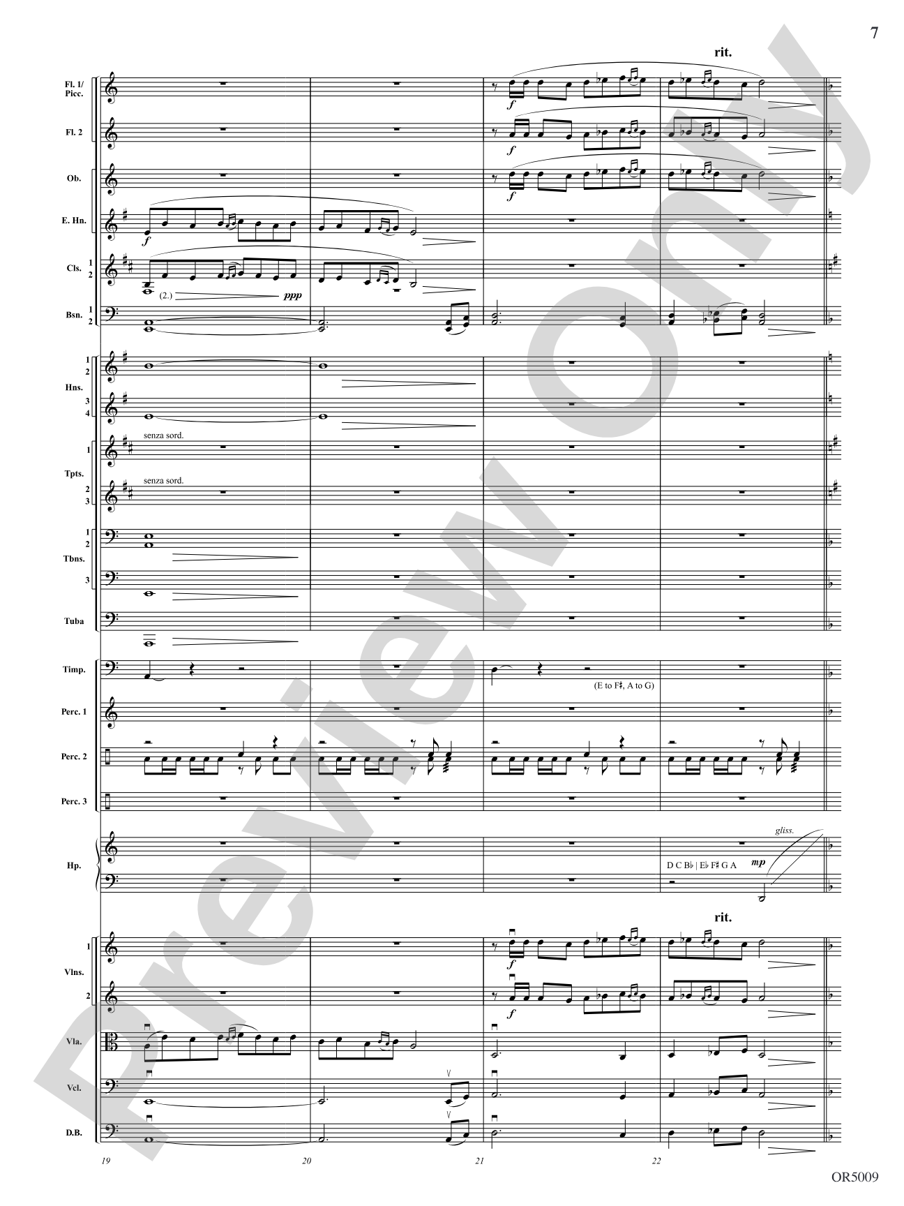 Egyptian Legacy: Full Orchestra Conductor Score & Parts