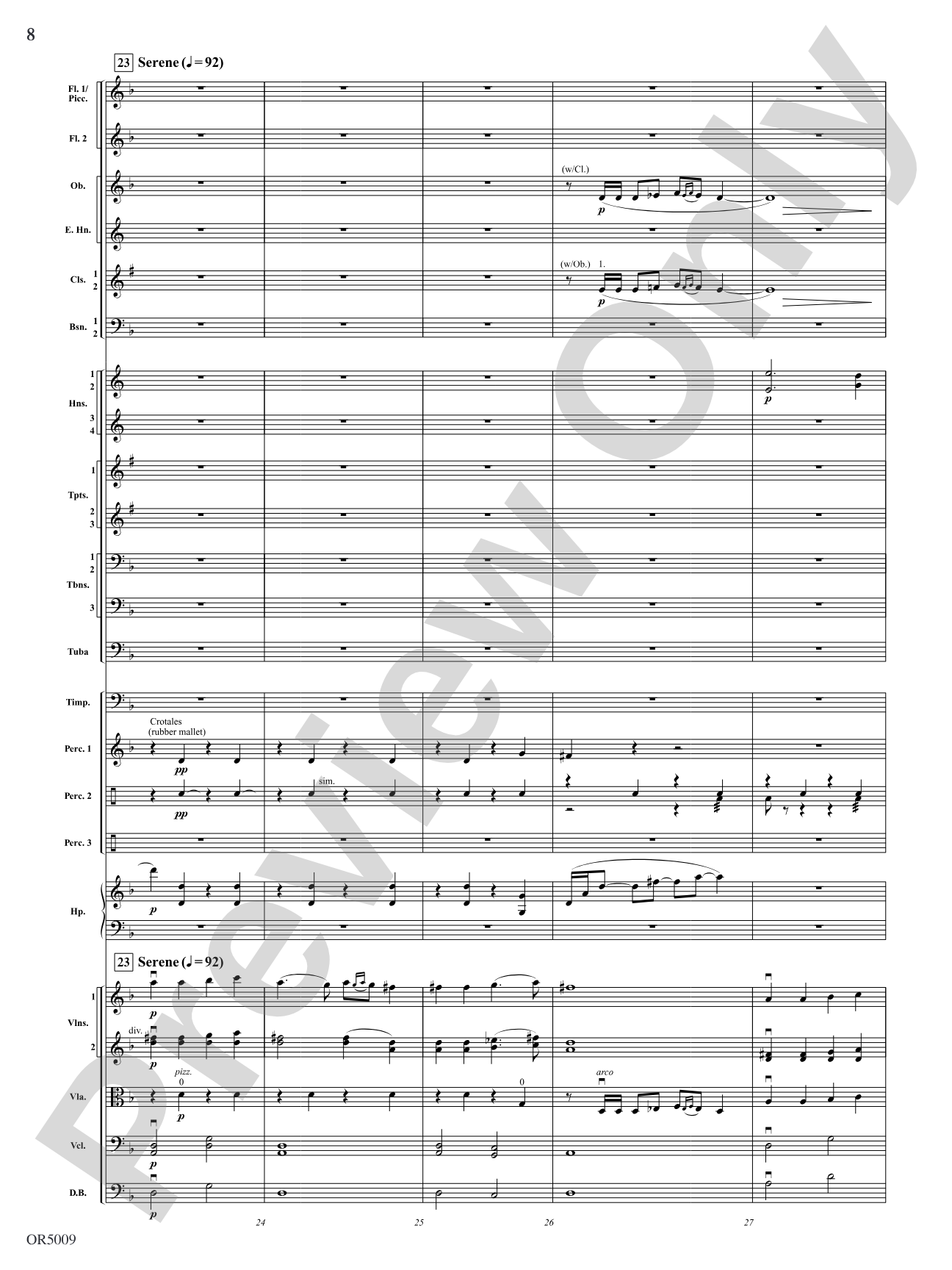 Egyptian Legacy: Full Orchestra Conductor Score & Parts
