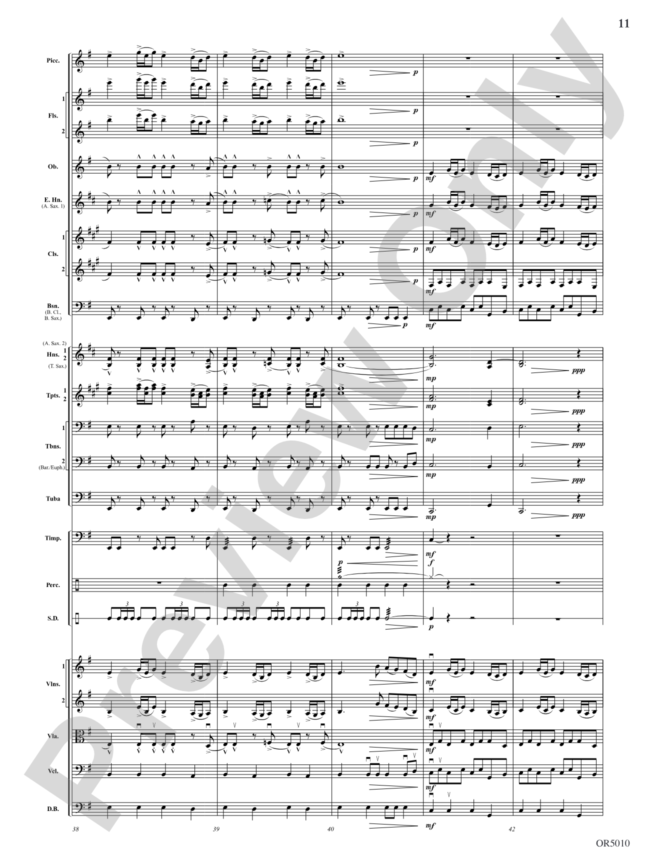 A Pirate's Legend: Full Orchestra Conductor Score & Parts