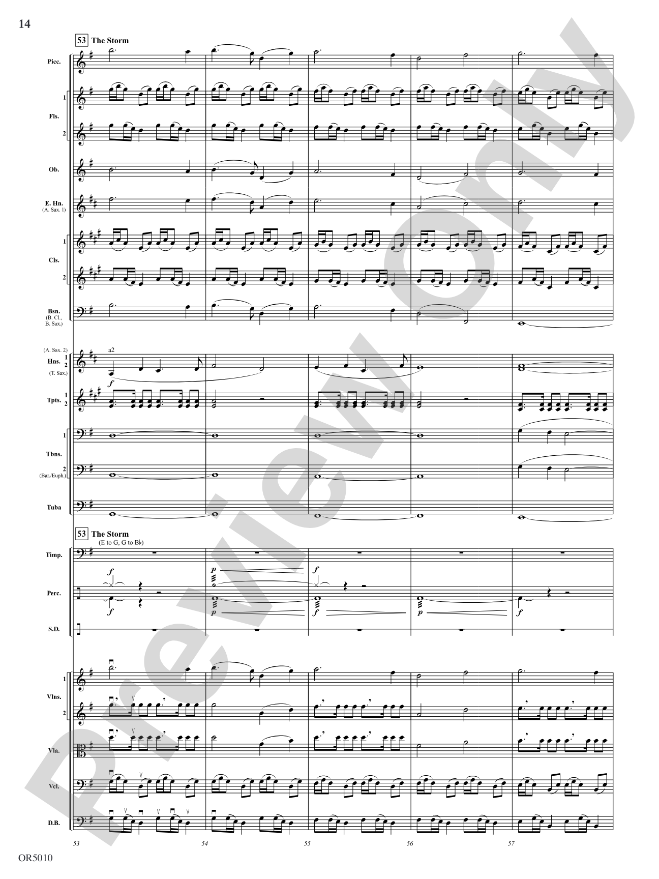 A Pirate's Legend: Full Orchestra Conductor Score & Parts