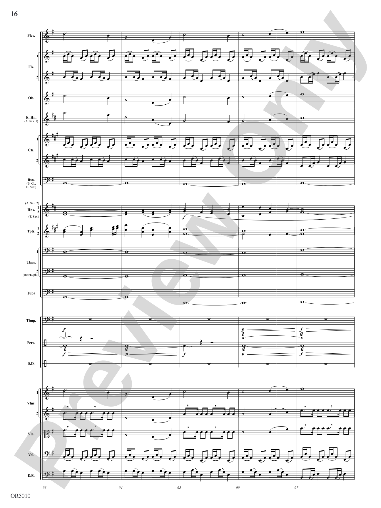 A Pirate's Legend: Full Orchestra Conductor Score & Parts