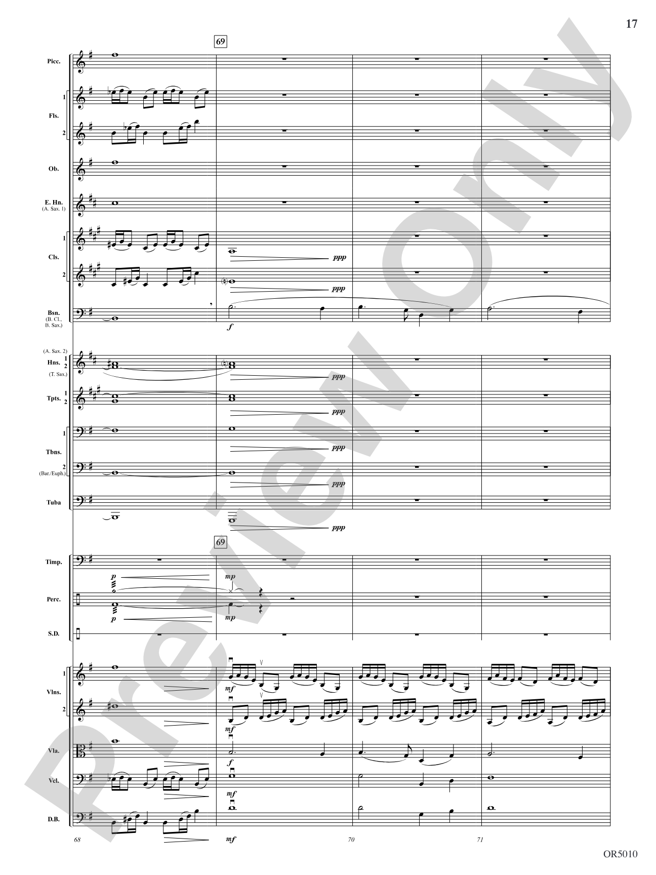 A Pirate's Legend: Full Orchestra Conductor Score & Parts