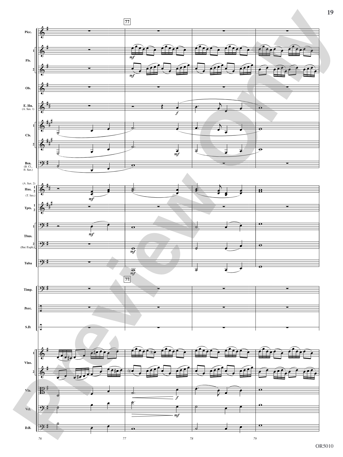 A Pirate's Legend: Full Orchestra Conductor Score & Parts