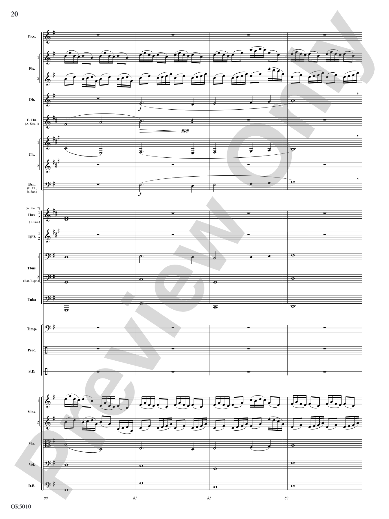 A Pirate's Legend: Full Orchestra Conductor Score & Parts