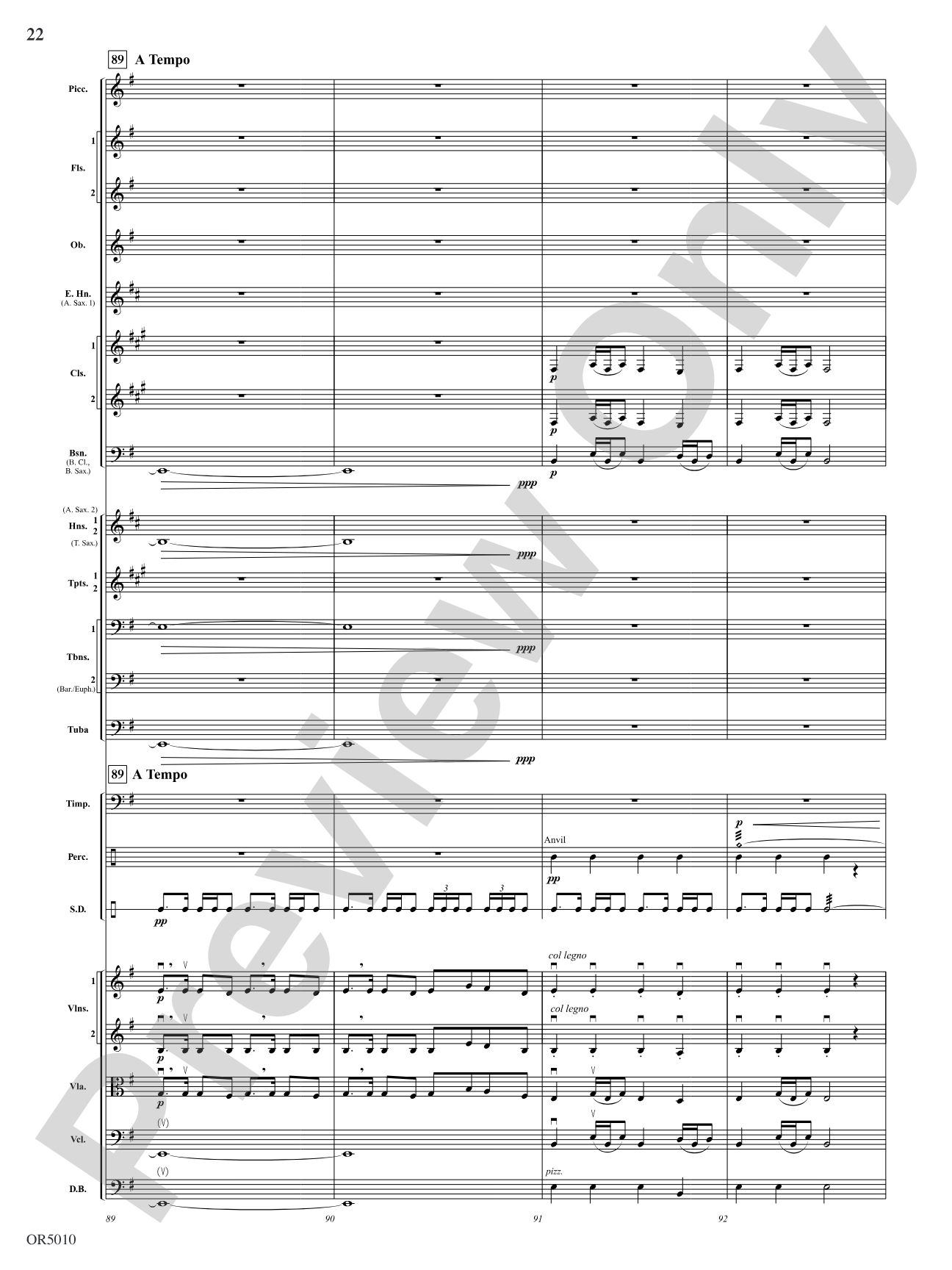 A Pirate's Legend: Full Orchestra Conductor Score & Parts