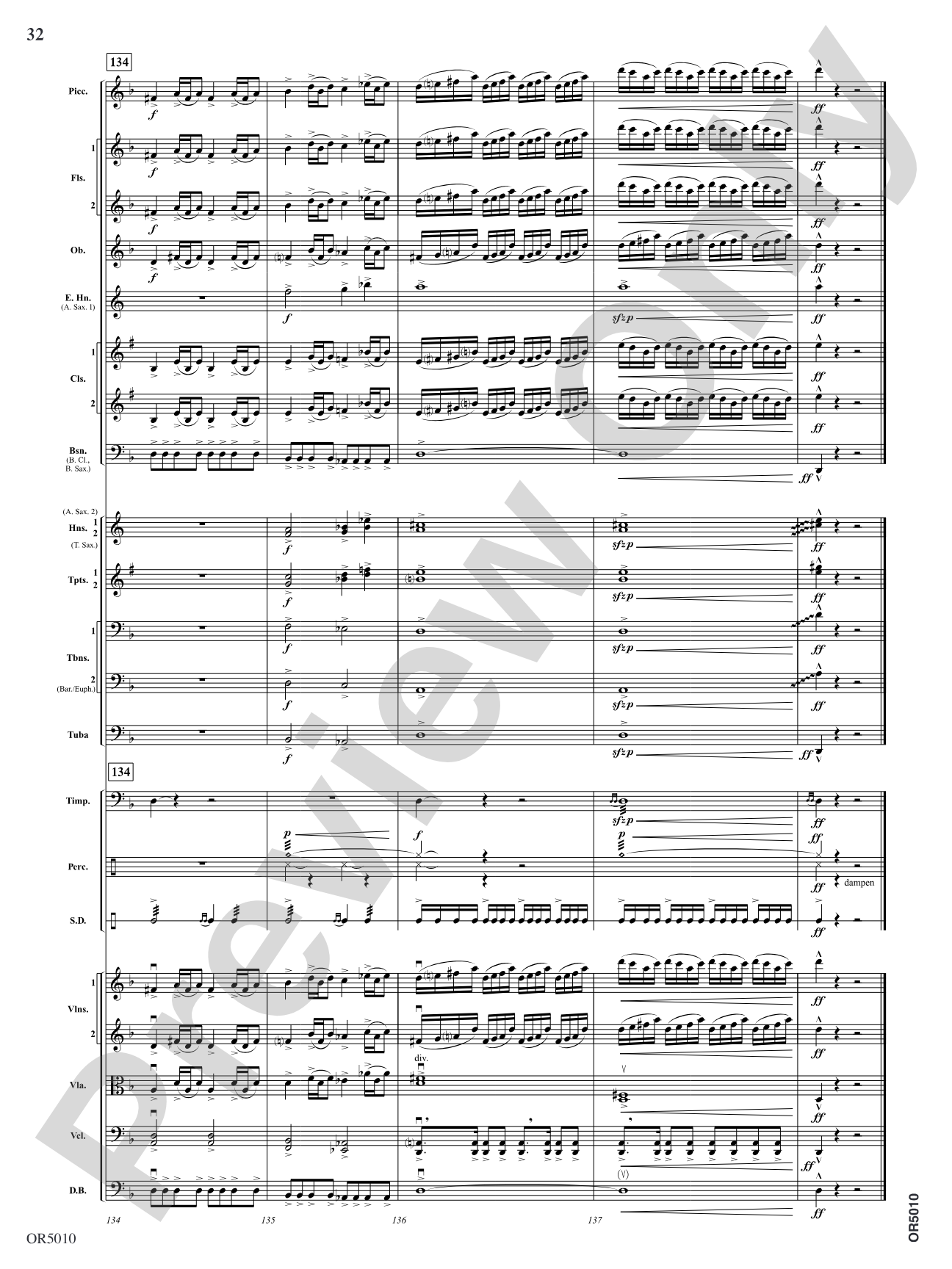 A Pirate's Legend: Full Orchestra Conductor Score & Parts