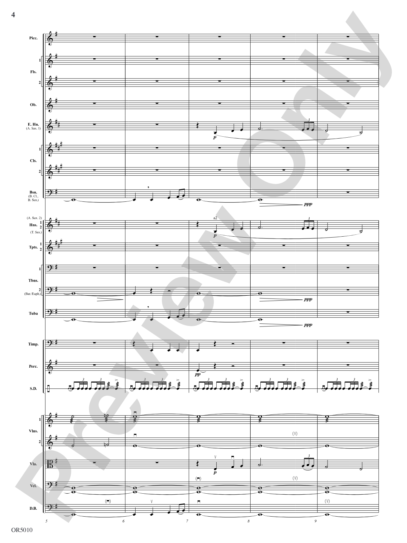 A Pirate's Legend: Full Orchestra Conductor Score & Parts