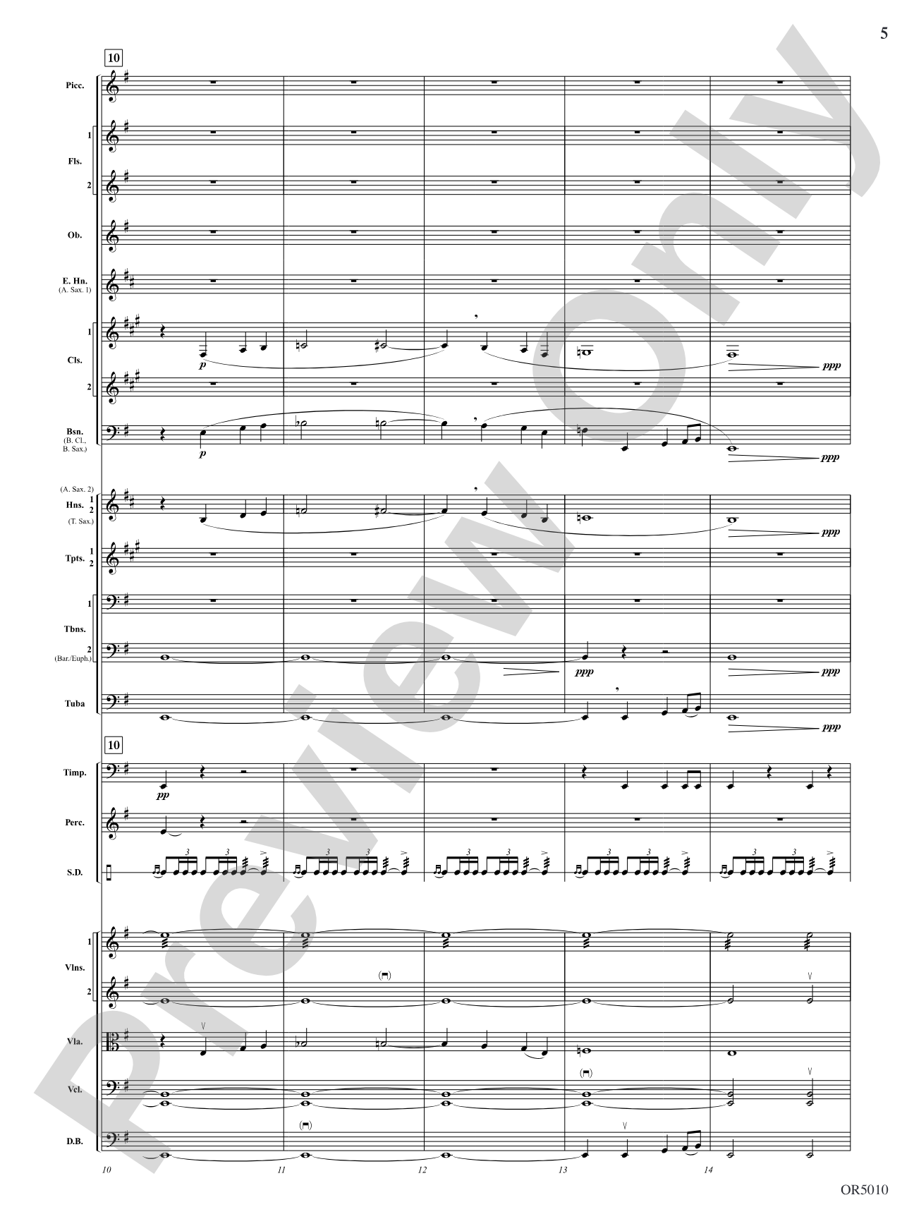 A Pirate's Legend: Full Orchestra Conductor Score & Parts