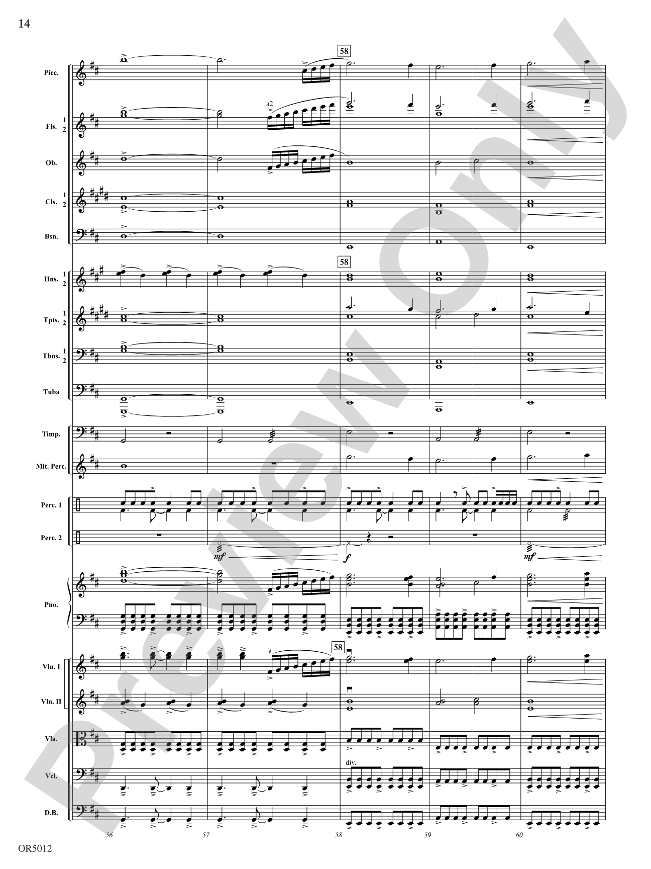 American Landscape: Full Orchestra Conductor Score & Parts