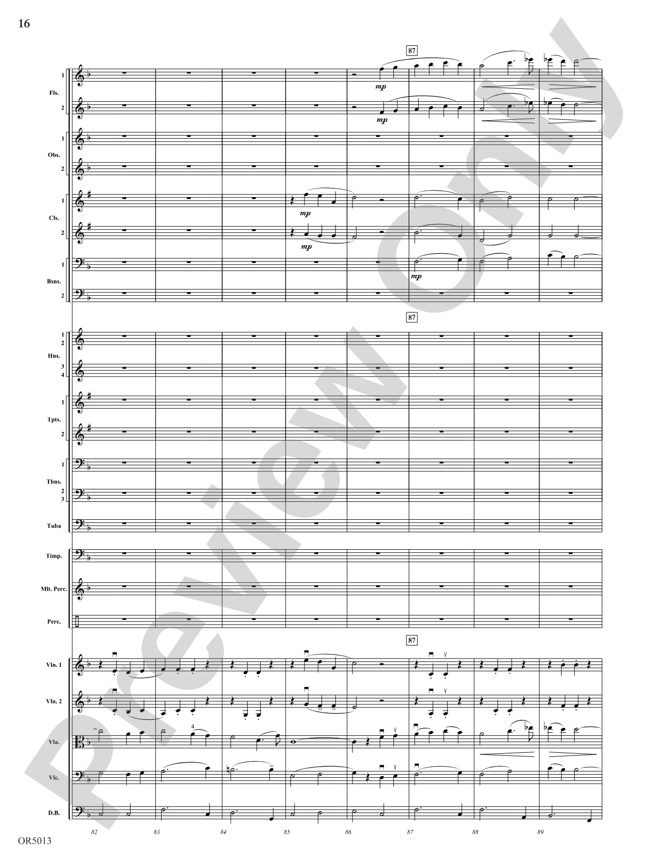Three Riders Overture: Full Orchestra Conductor Score & Parts