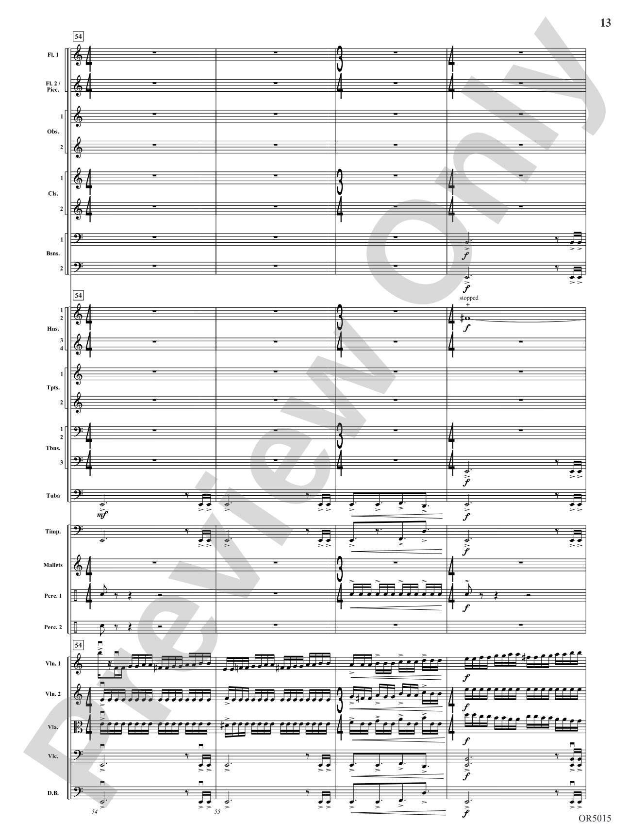 Dream Machine: Full Orchestra Conductor Score & Parts