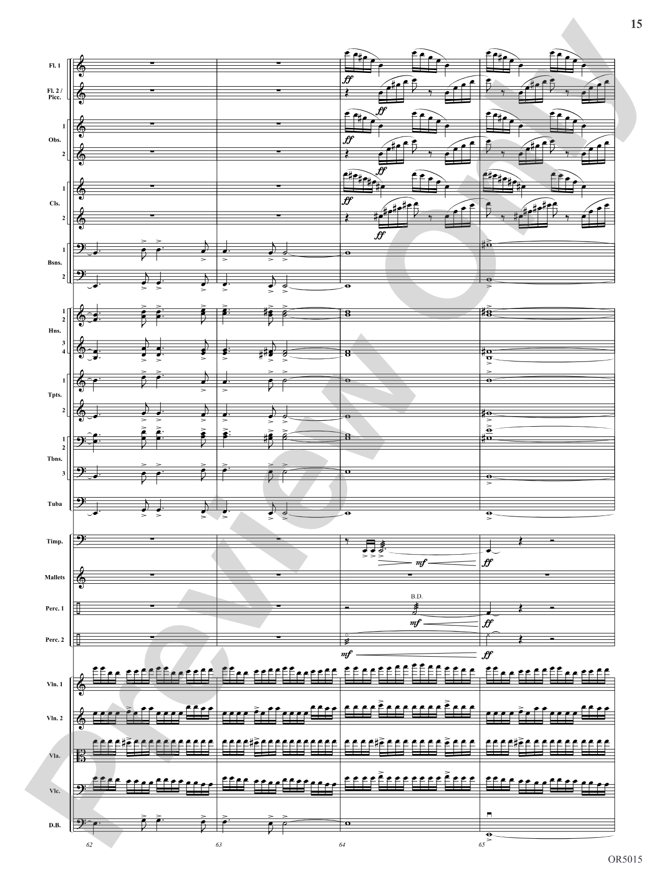 Dream Machine: Full Orchestra Conductor Score & Parts