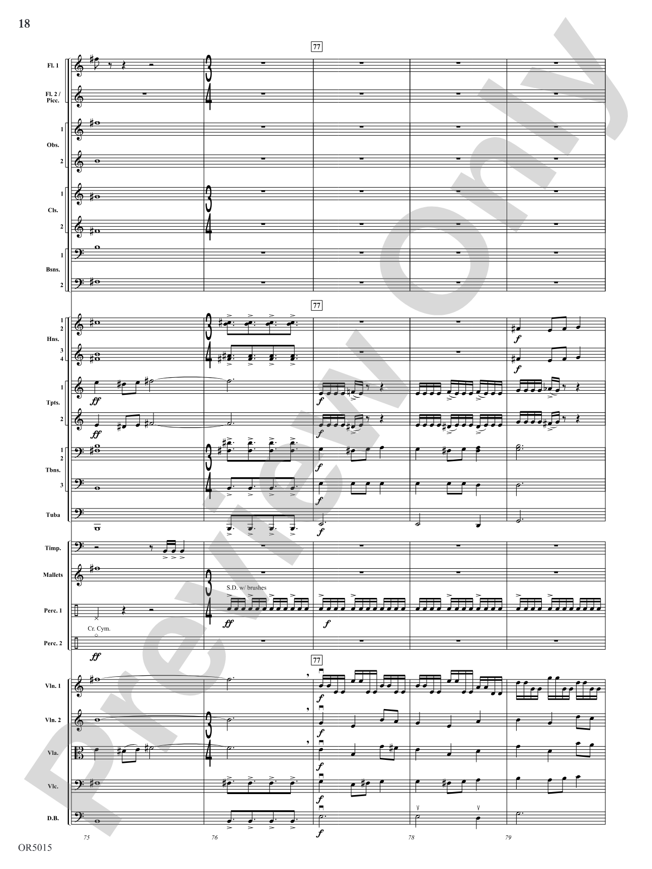 Dream Machine: Full Orchestra Conductor Score & Parts