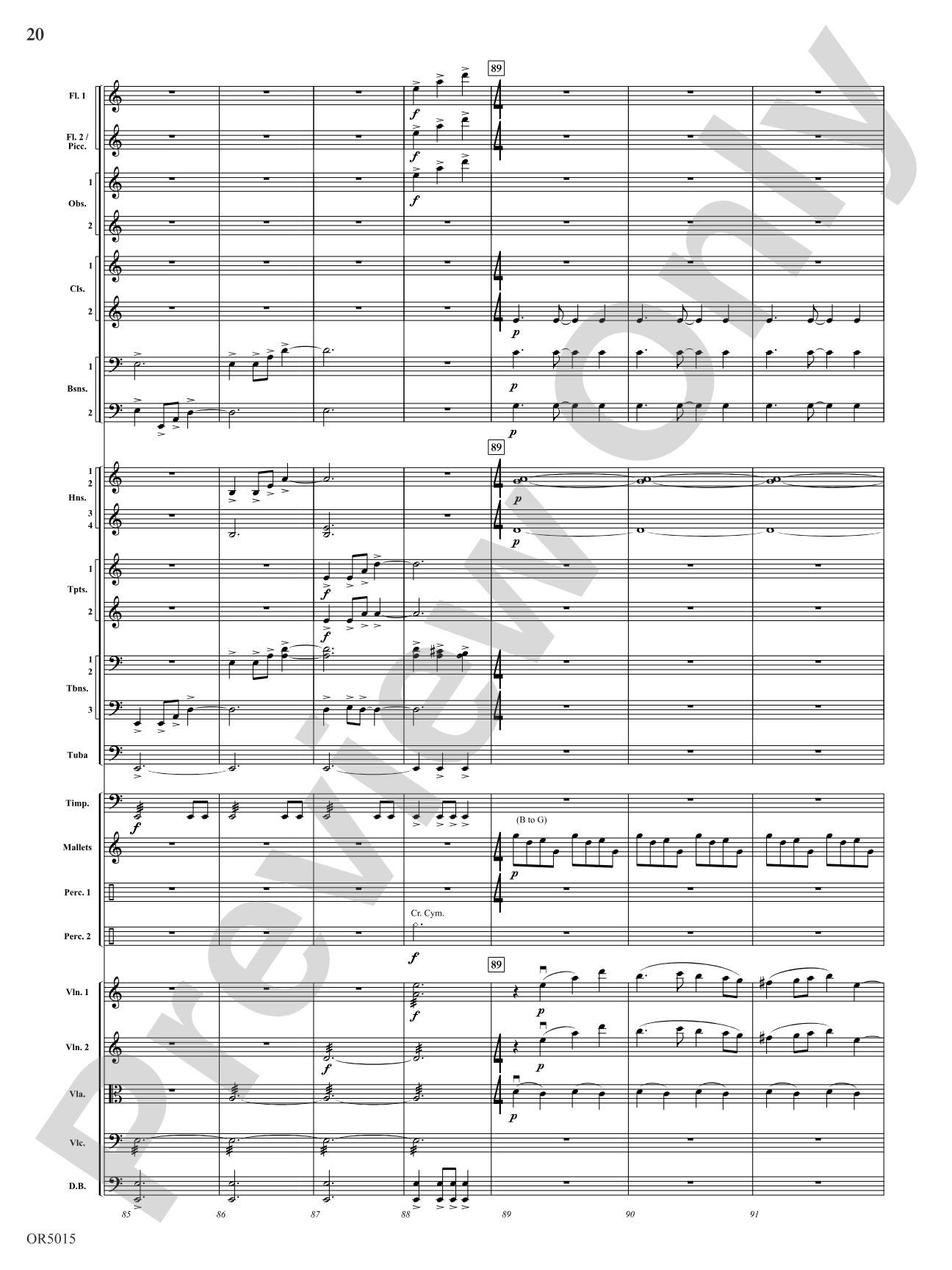 Dream Machine: Full Orchestra Conductor Score & Parts