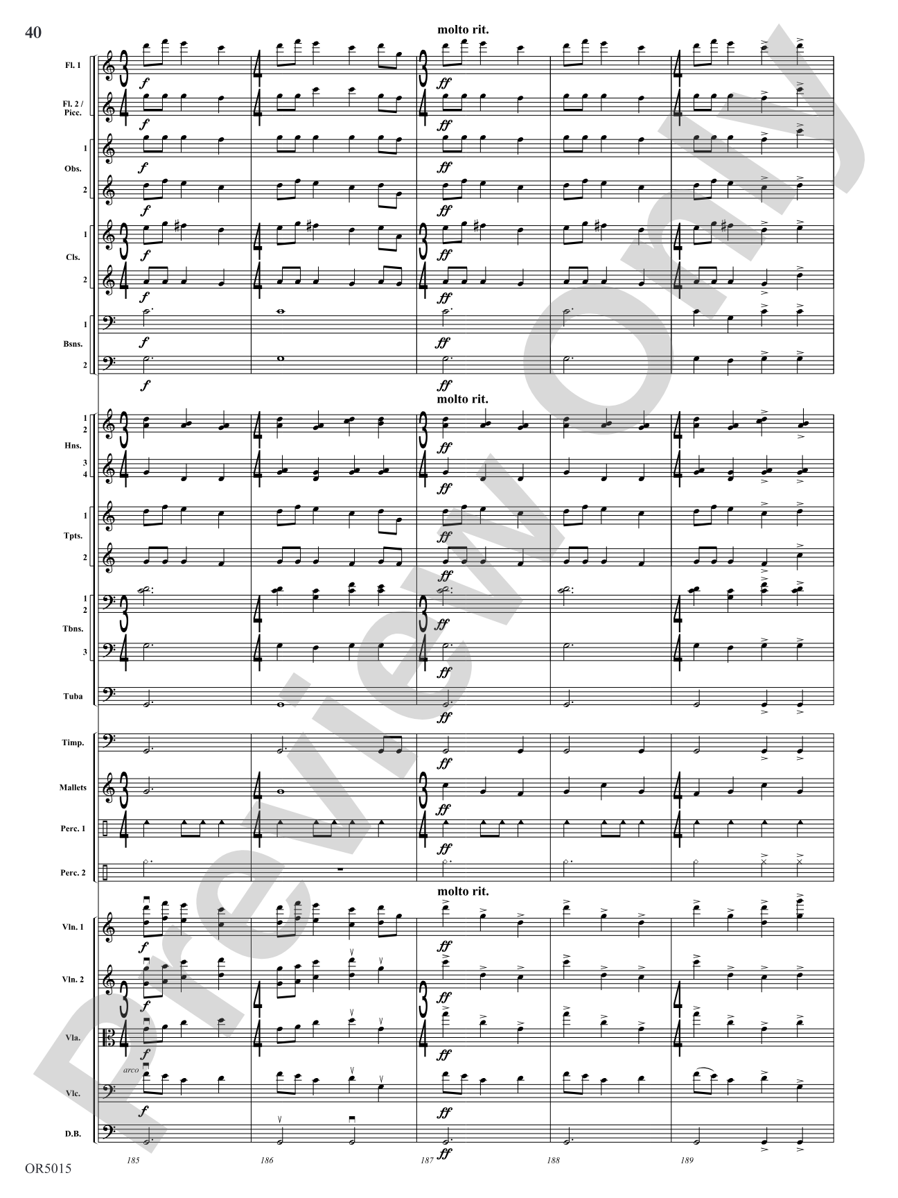 Dream Machine: Full Orchestra Conductor Score & Parts