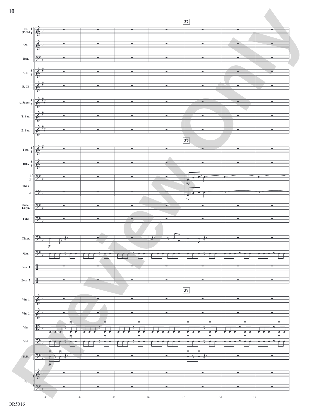 Super (Em)Powers: Full Orchestra Conductor Score & Parts
