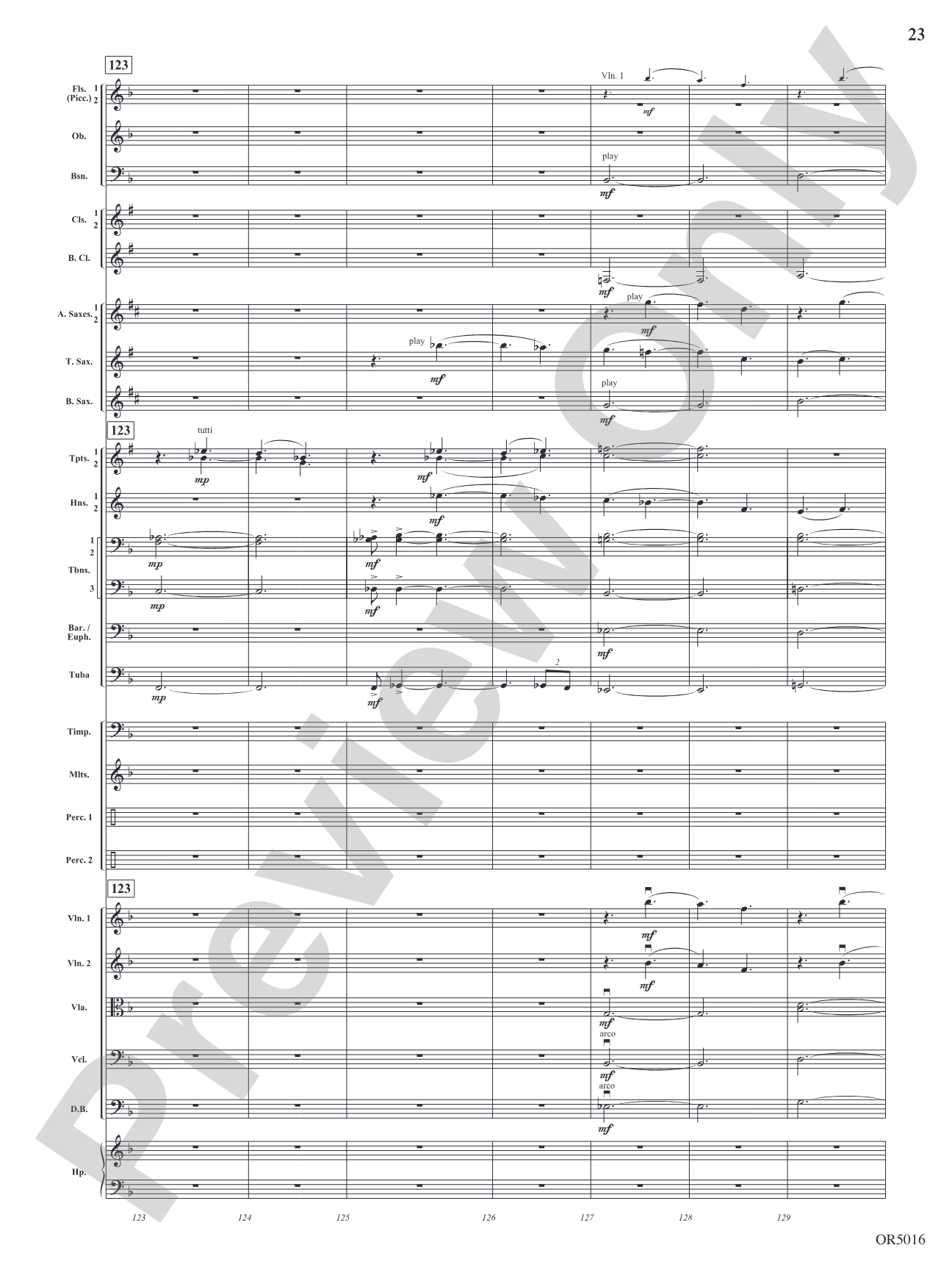 Super (Em)Powers: Full Orchestra Conductor Score & Parts