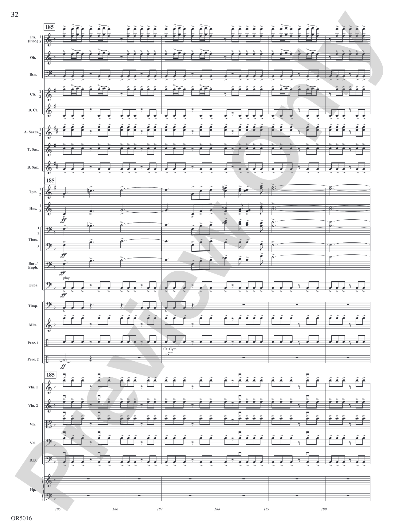 Super (Em)Powers: Full Orchestra Conductor Score & Parts