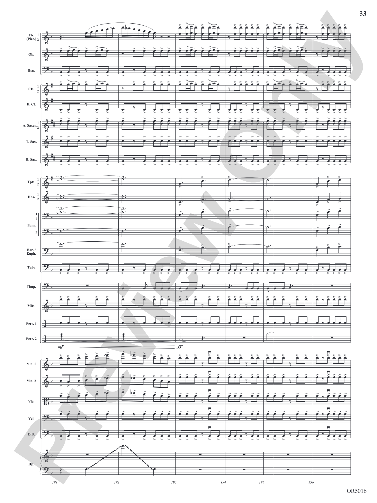 Super (Em)Powers: Full Orchestra Conductor Score & Parts