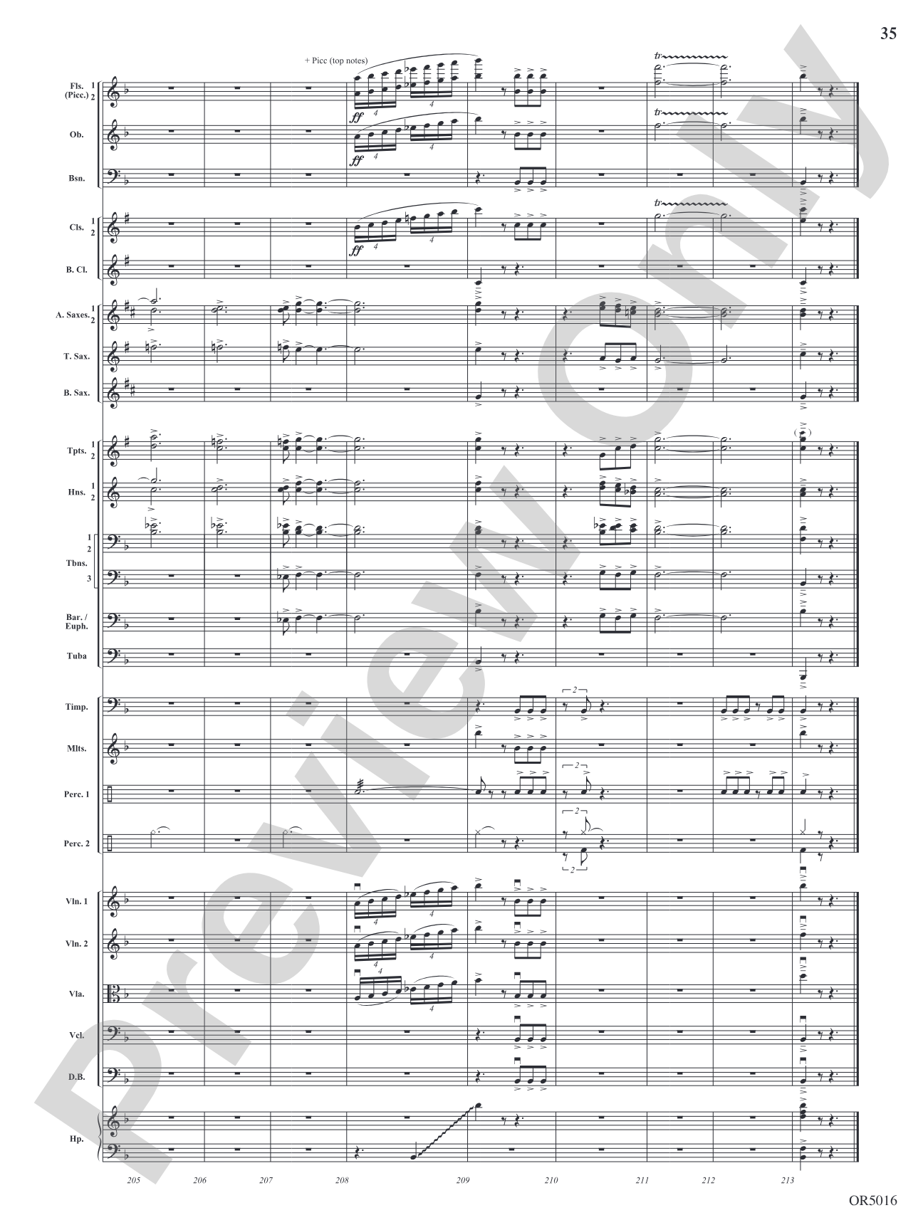 Super (Em)Powers: Full Orchestra Conductor Score & Parts