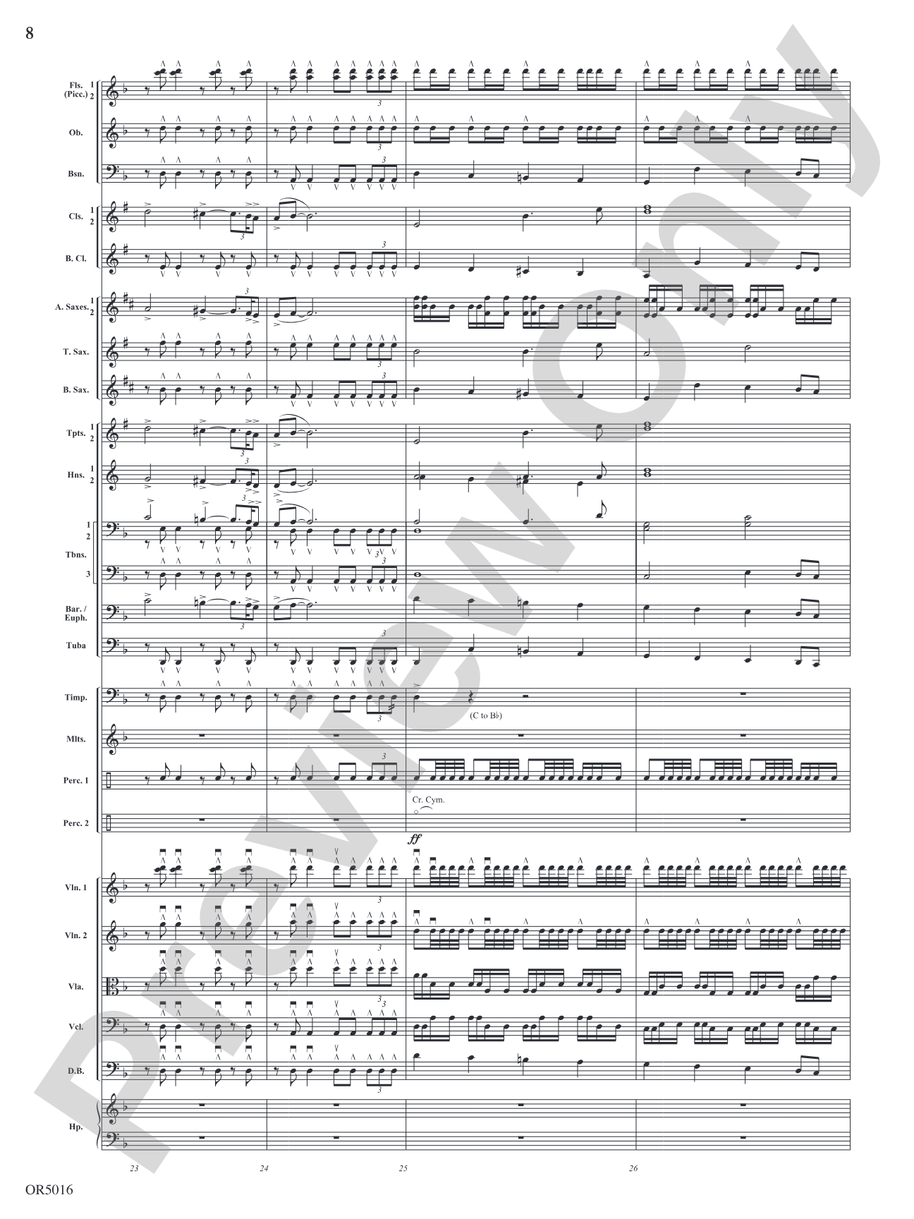 Super (Em)Powers: Full Orchestra Conductor Score & Parts