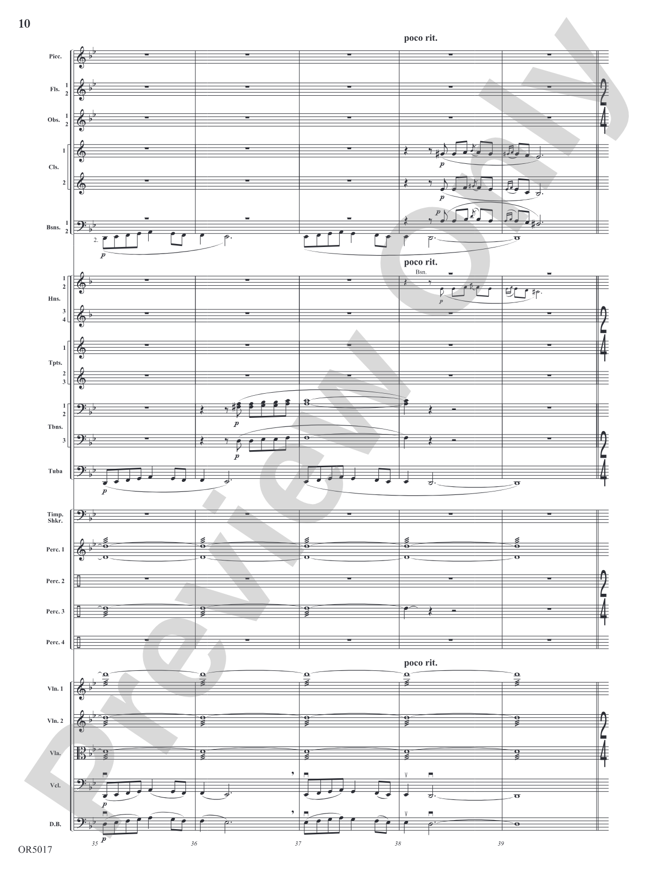 Arabian Dances: Full Orchestra Conductor Score & Parts