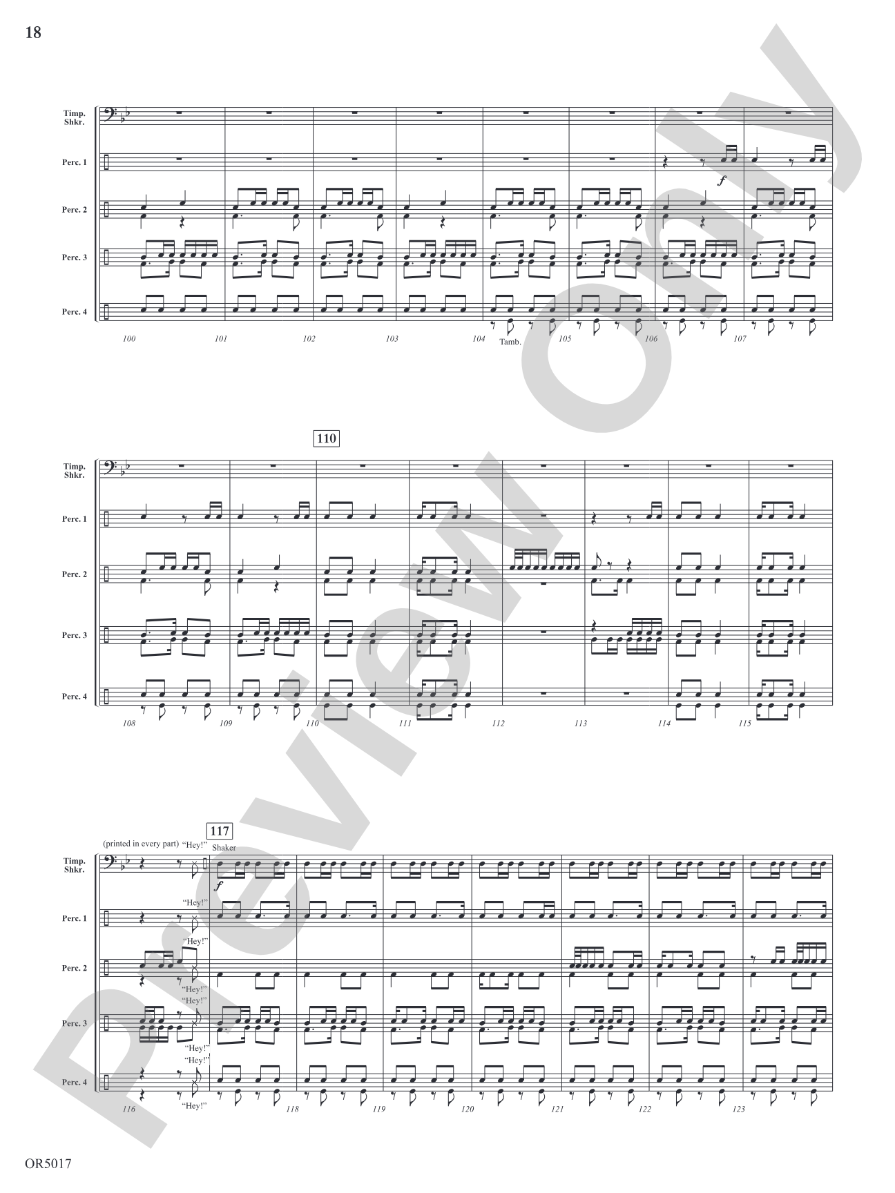 Arabian Dances: Full Orchestra Conductor Score & Parts