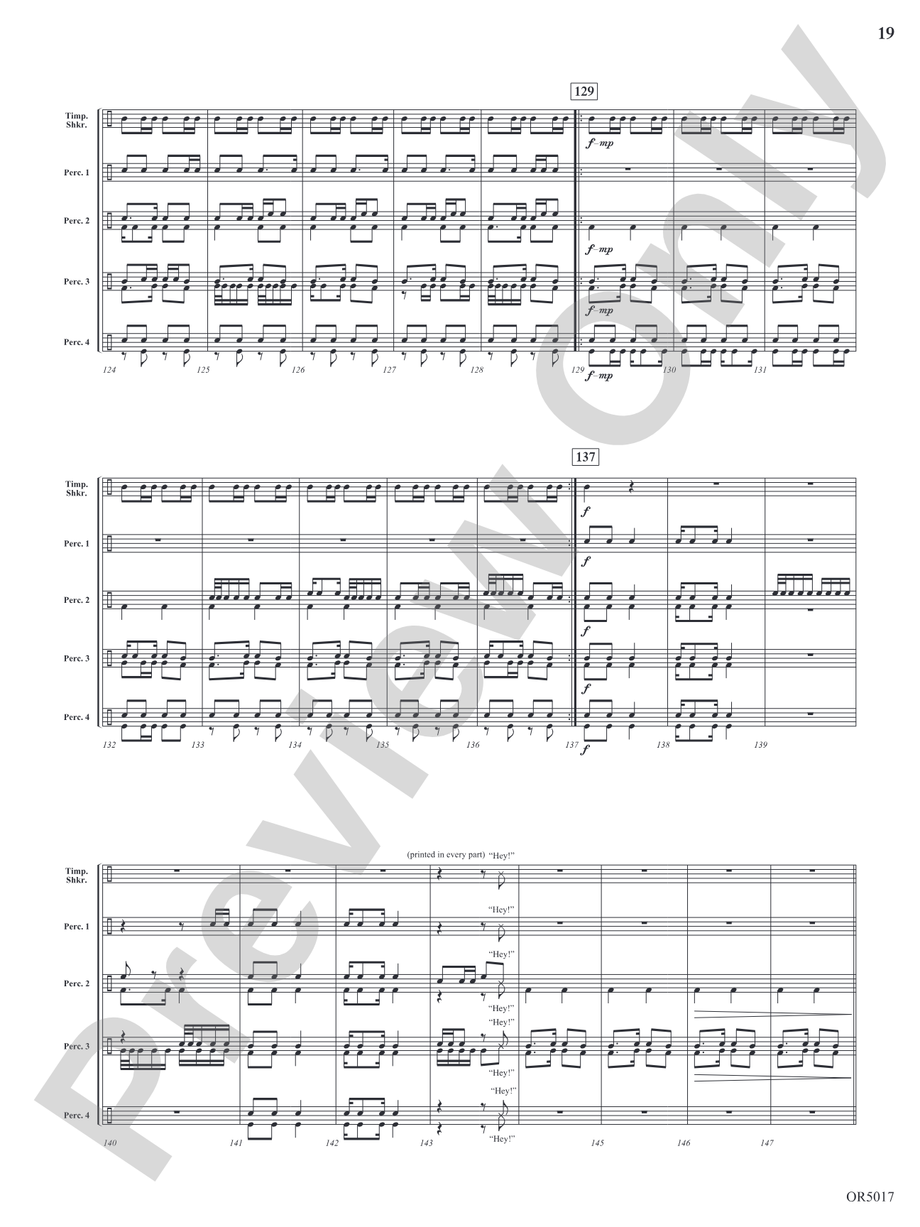 Arabian Dances: Full Orchestra Conductor Score & Parts