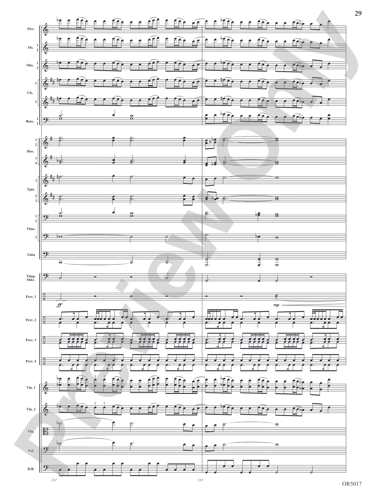 Arabian Dances: Full Orchestra Conductor Score & Parts