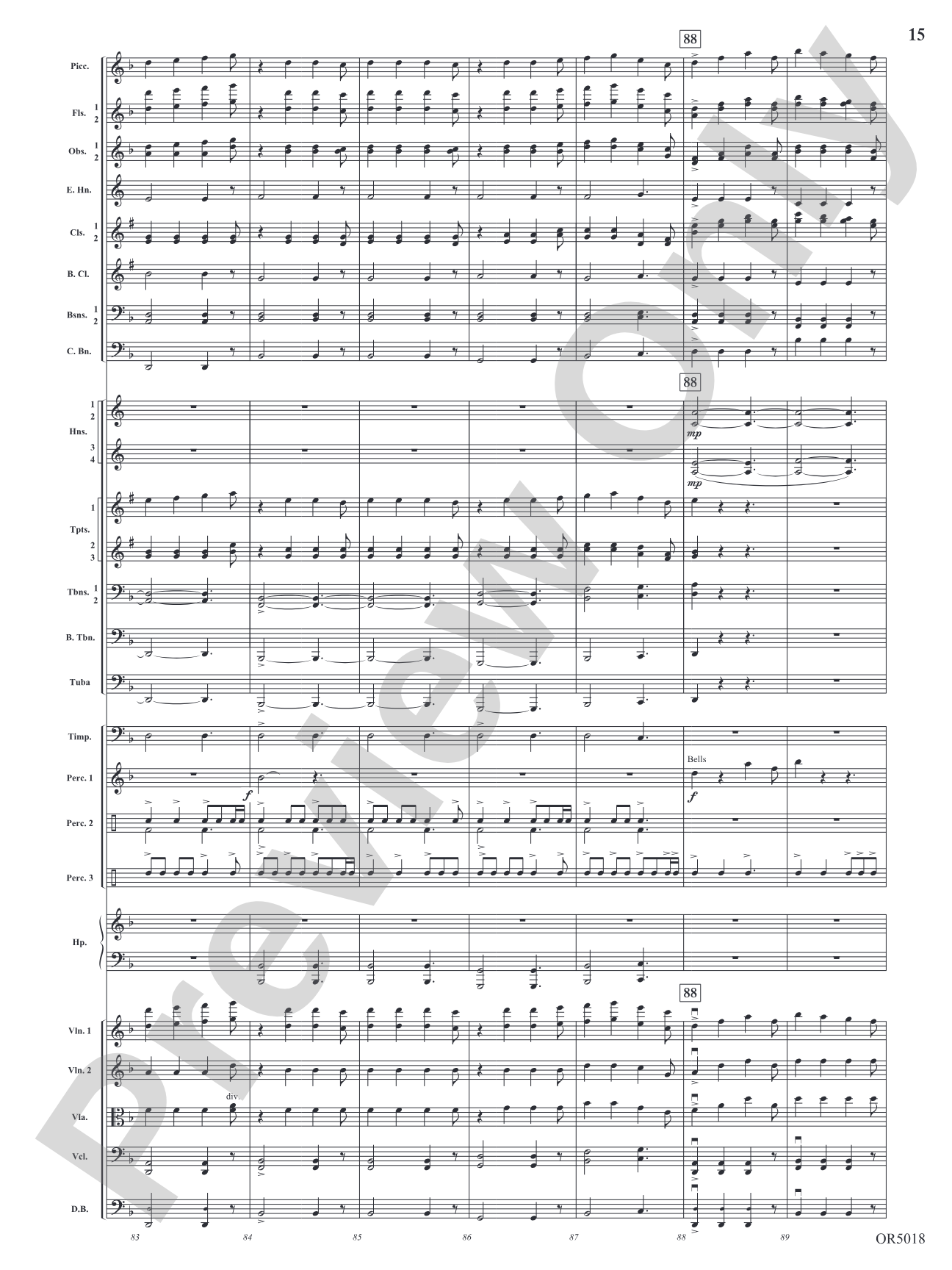 Alpha and Omega: Full Orchestra Conductor Score & Parts