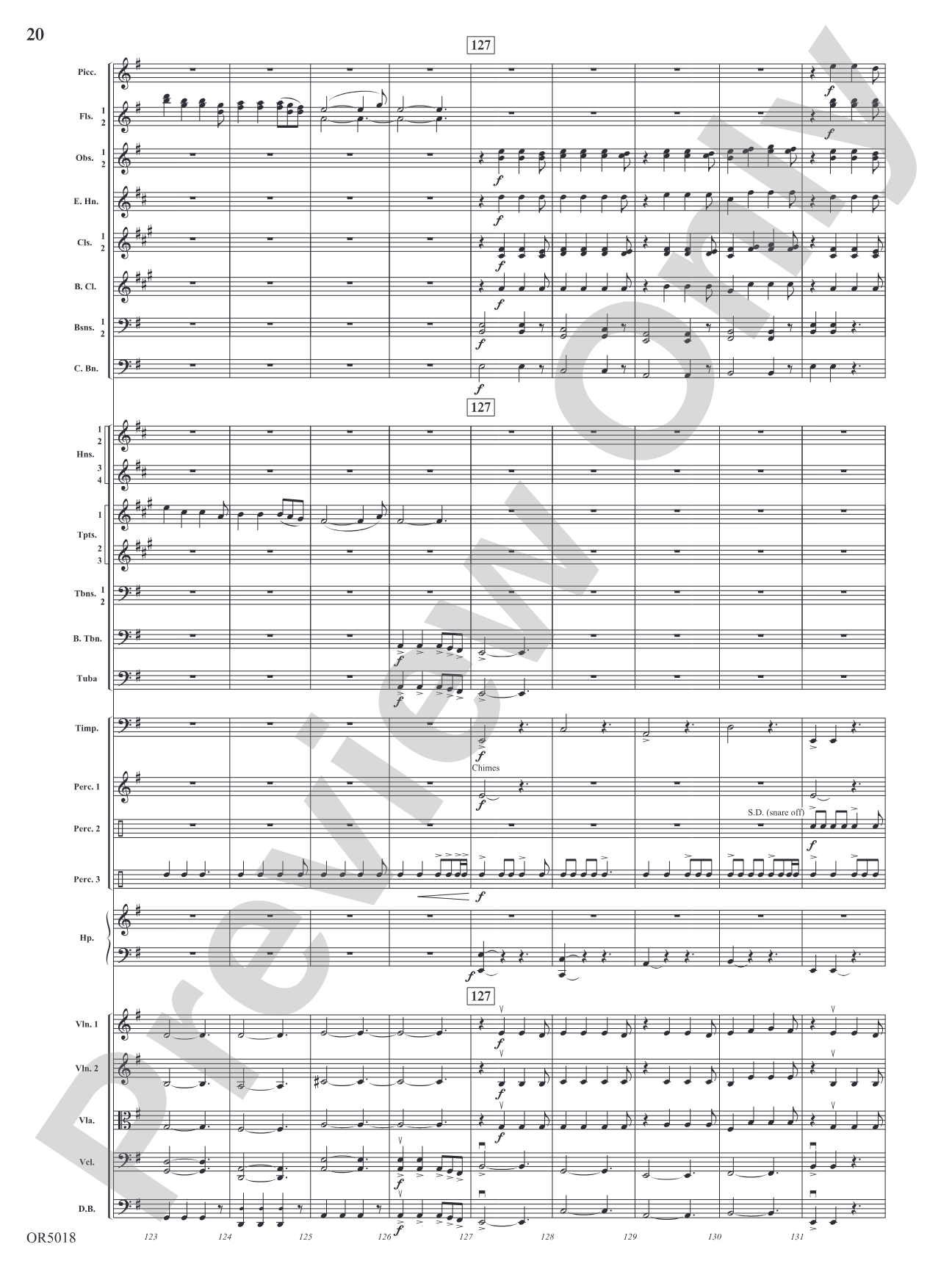 Alpha and Omega: Full Orchestra Conductor Score & Parts