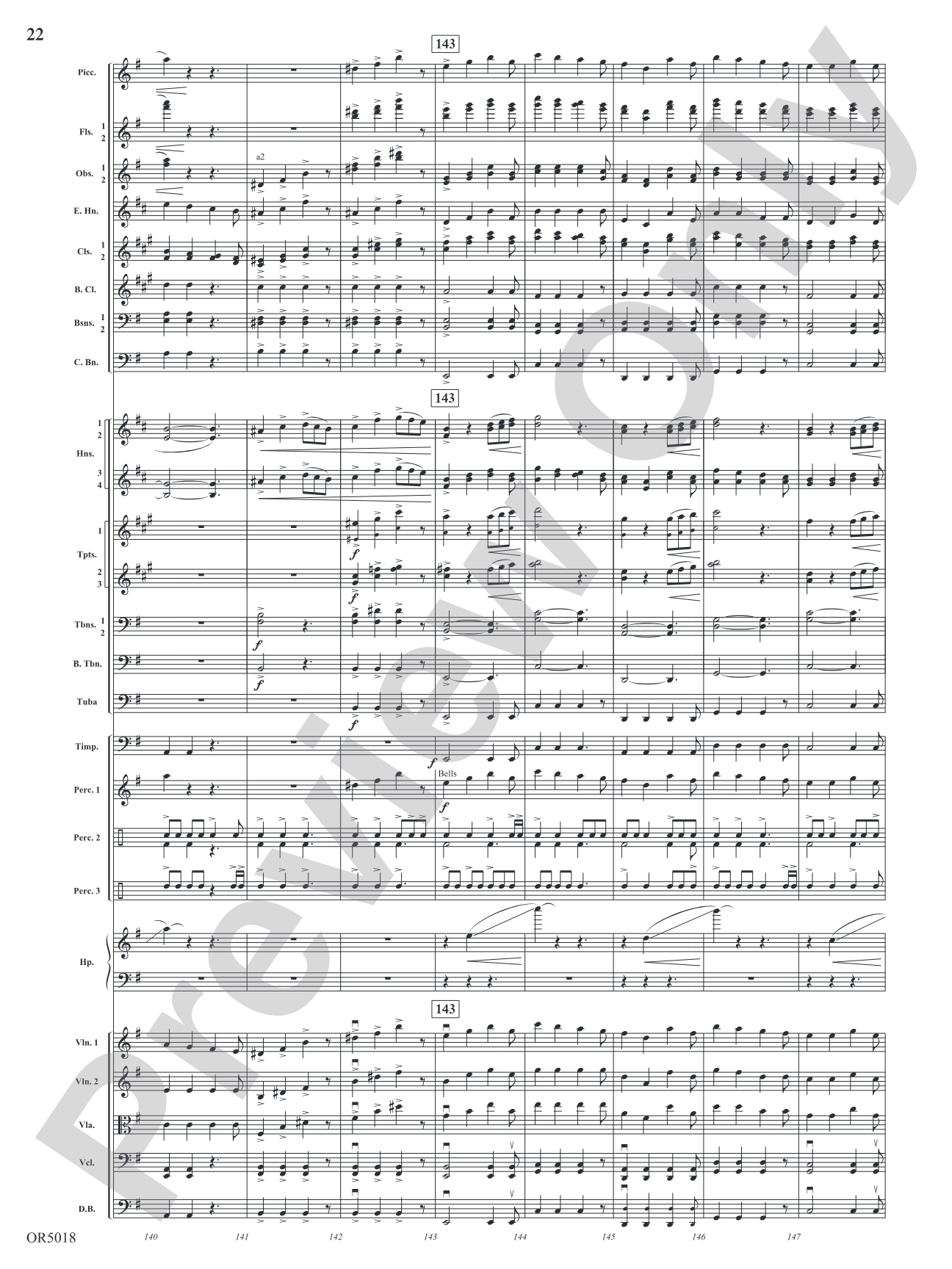Alpha and Omega: Full Orchestra Conductor Score & Parts