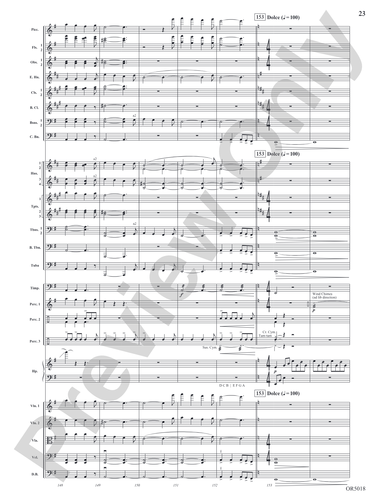 Alpha and Omega: Full Orchestra Conductor Score & Parts