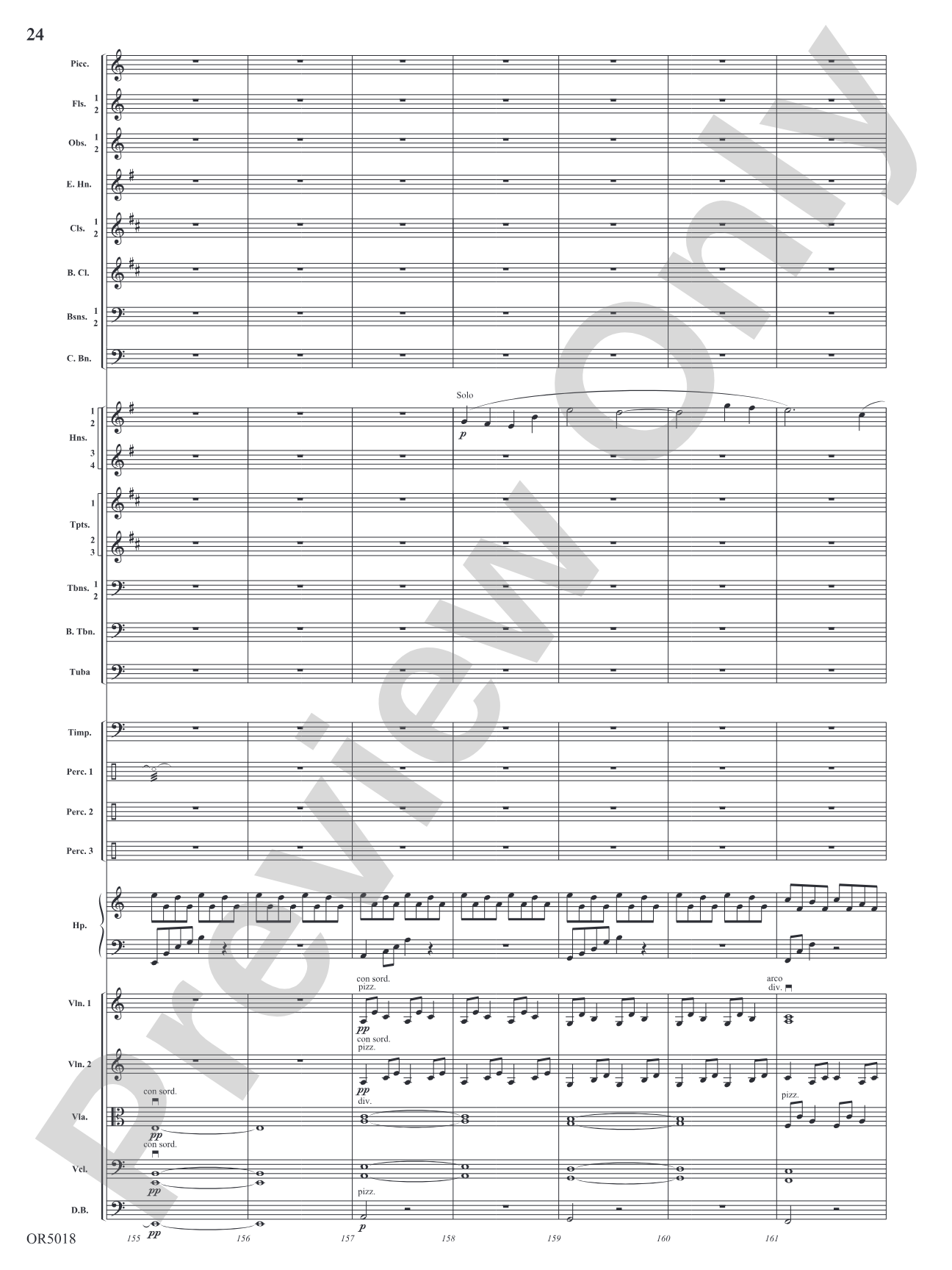 Alpha and Omega: Full Orchestra Conductor Score & Parts