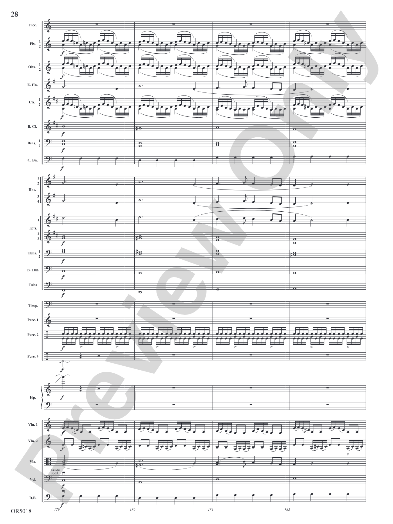 Alpha and Omega: Full Orchestra Conductor Score & Parts