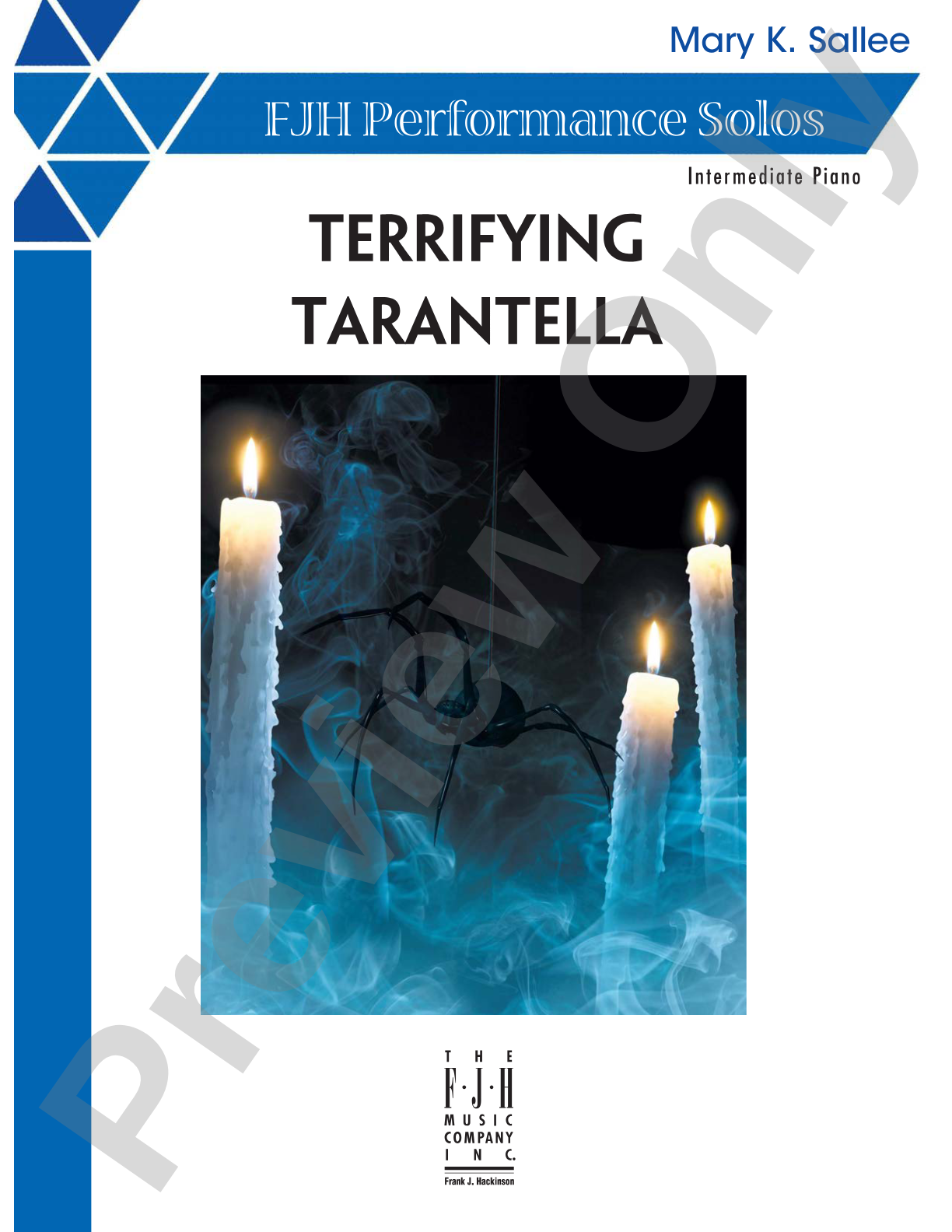 Terrifying Tarantella: Piano