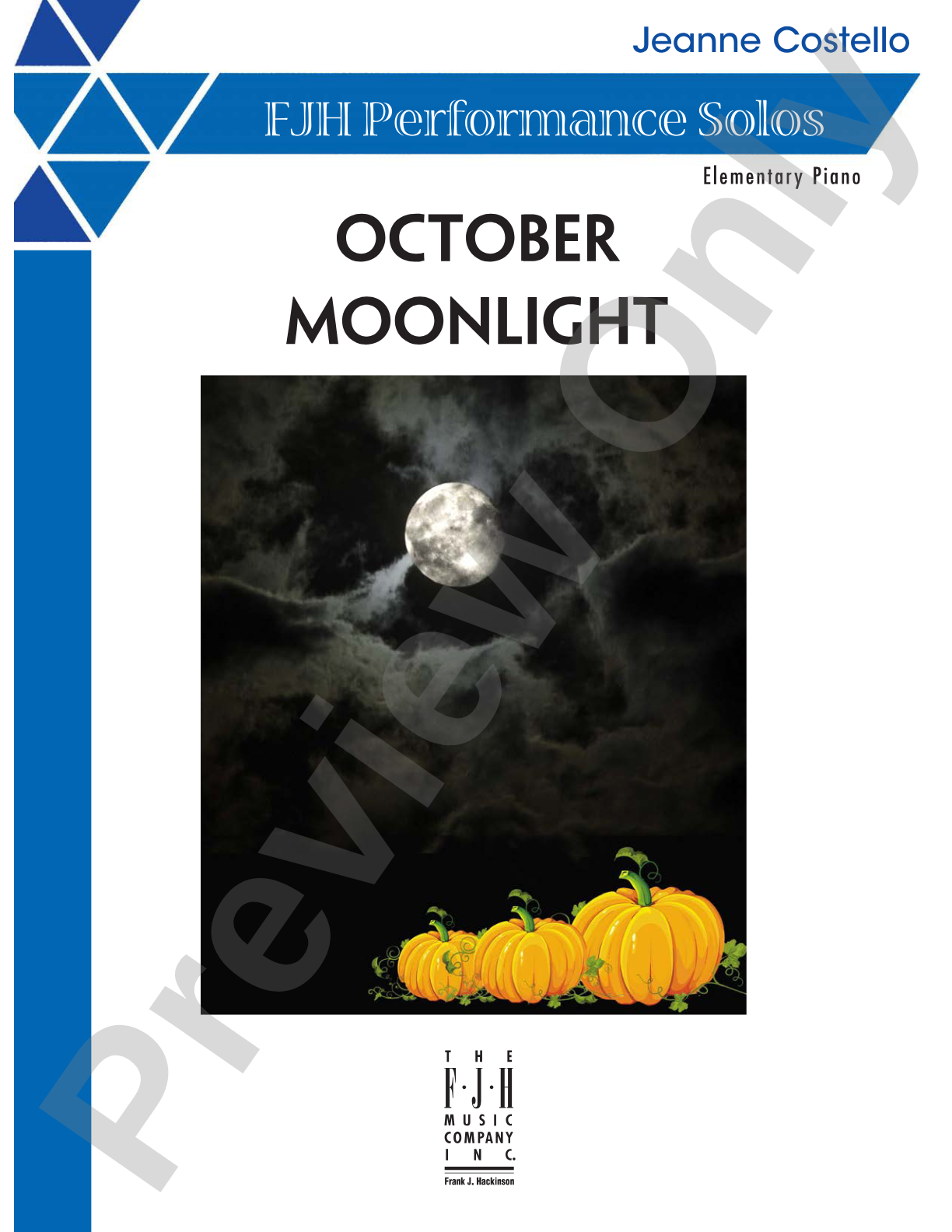 October Moonlight: Piano