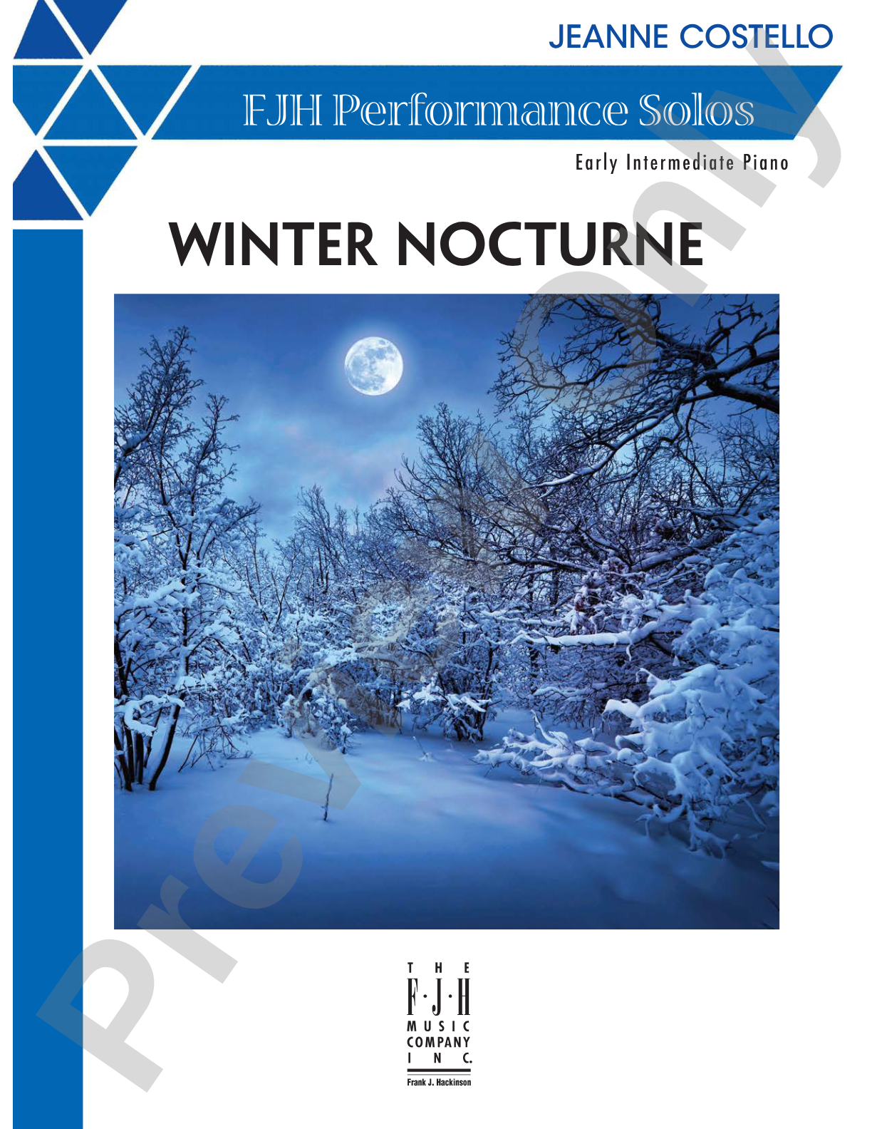 Winter Nocturne: Piano