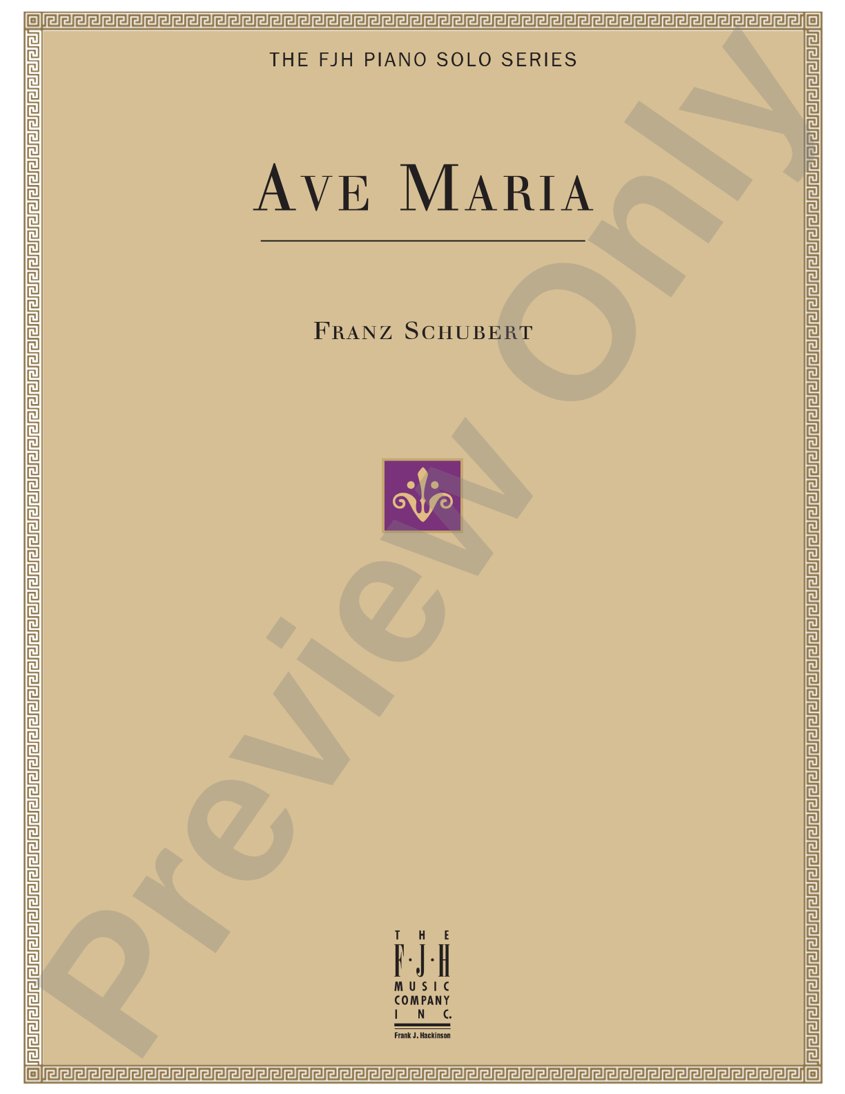 Ave Maria: Piano