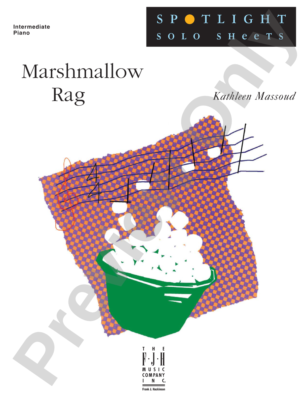 Marshmallow Rag: Piano