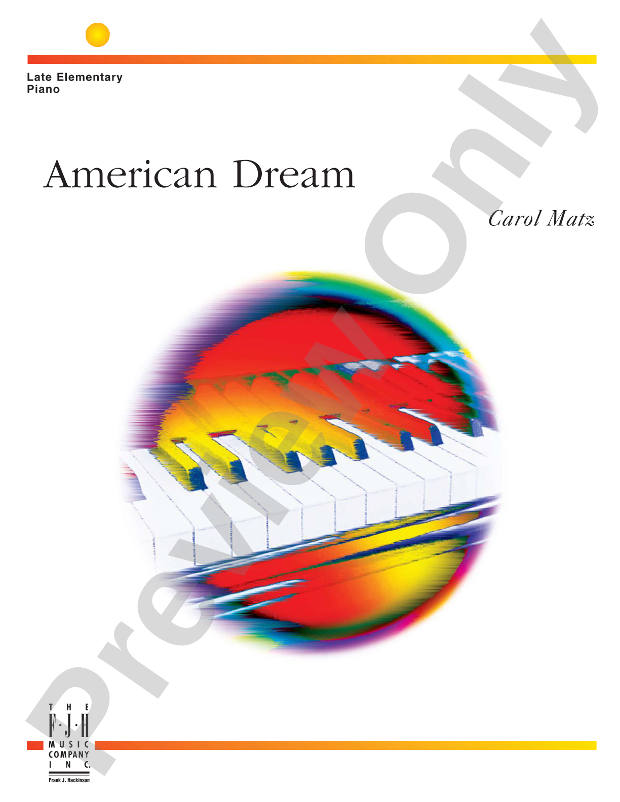 American Dream: Piano
