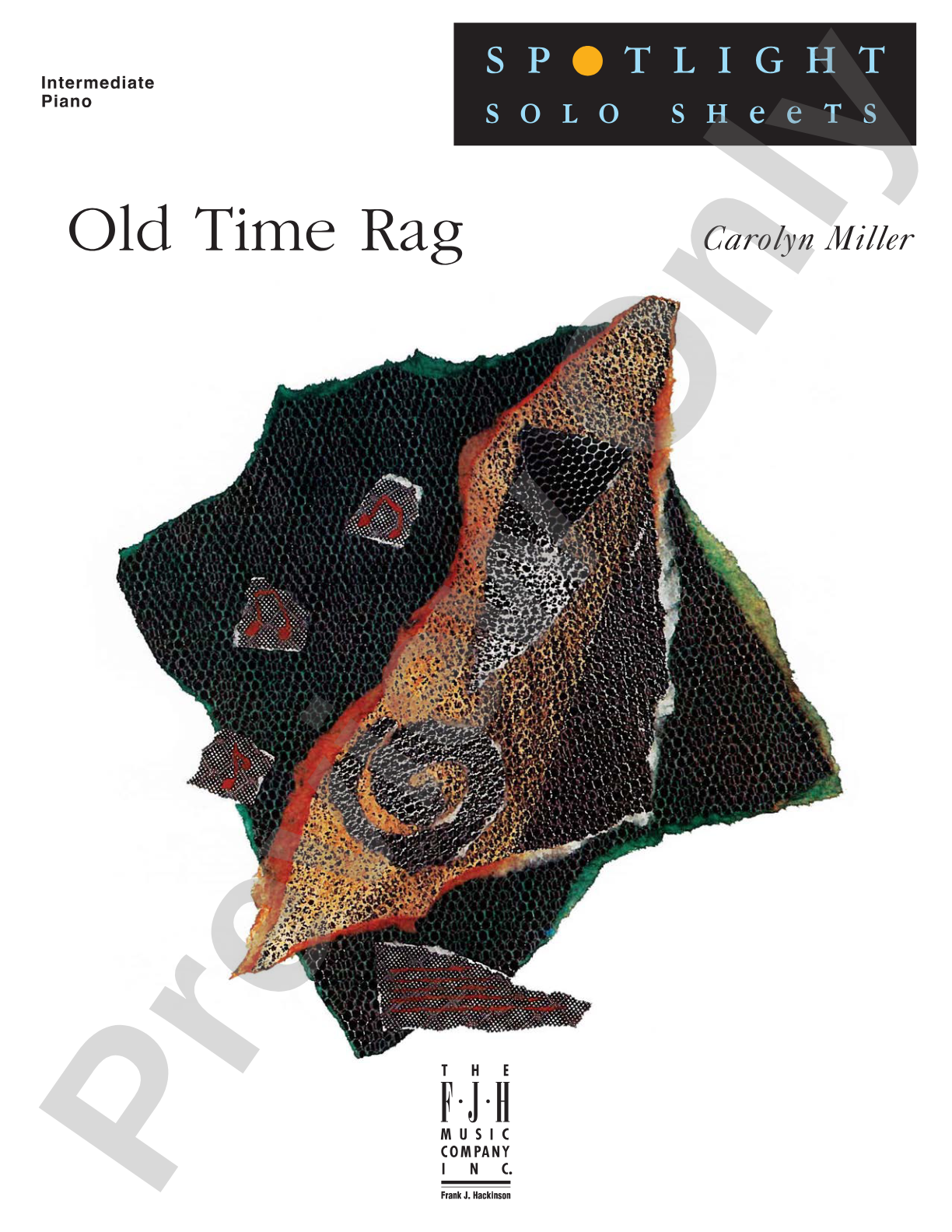 Old Time Rag: Piano