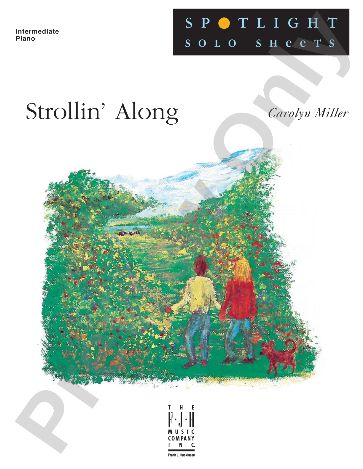 Strollin' Along: Piano