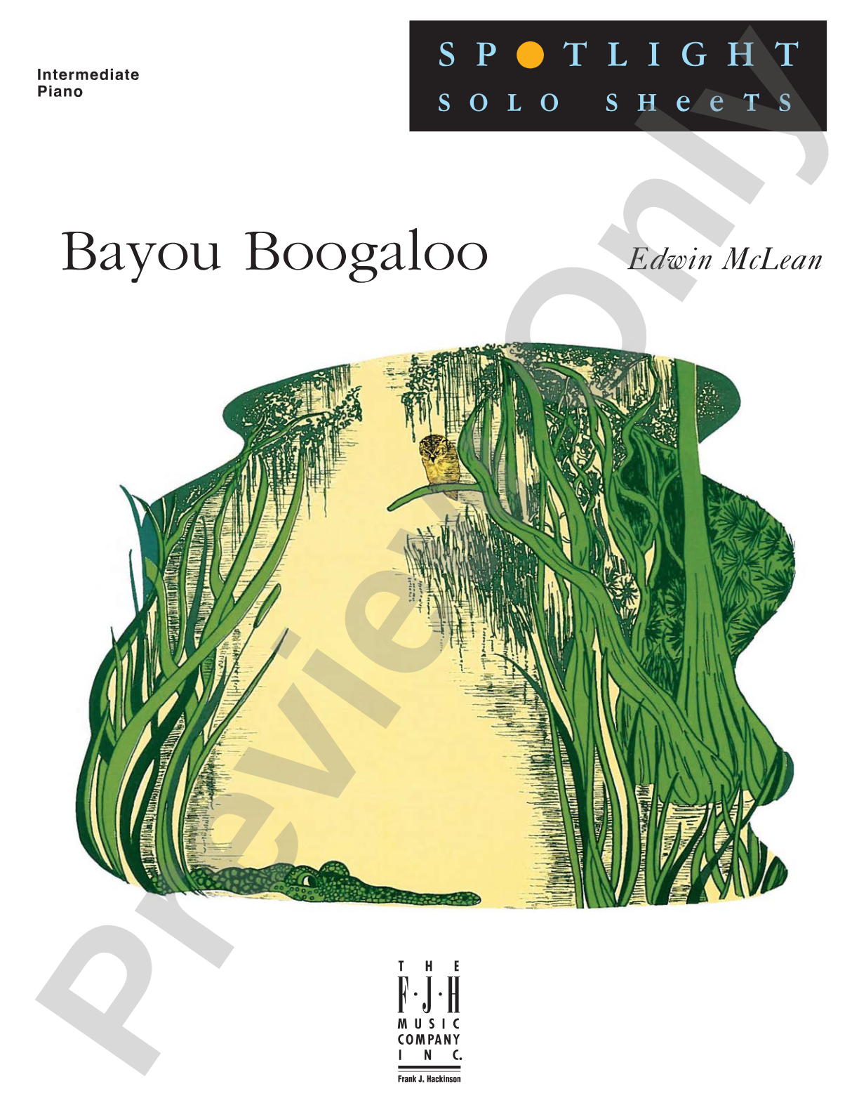 Bayou Boogaloo: Piano