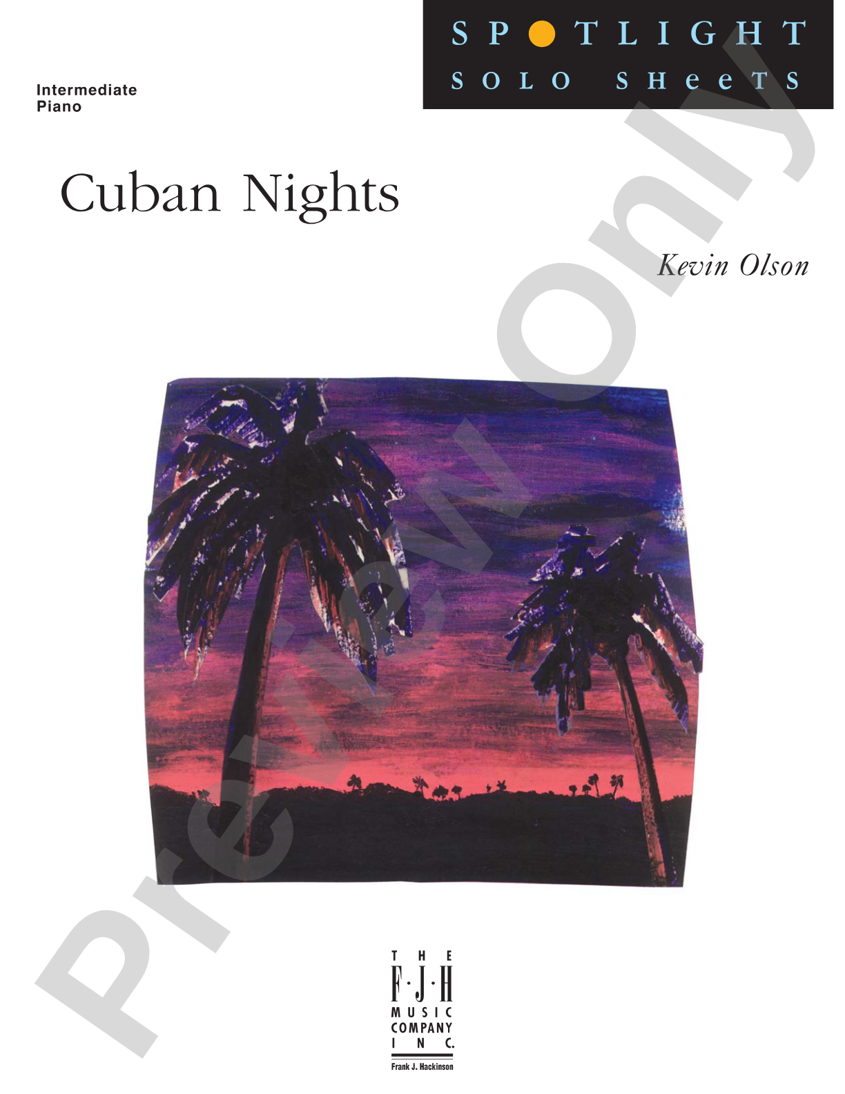 Cuban Nights: Piano