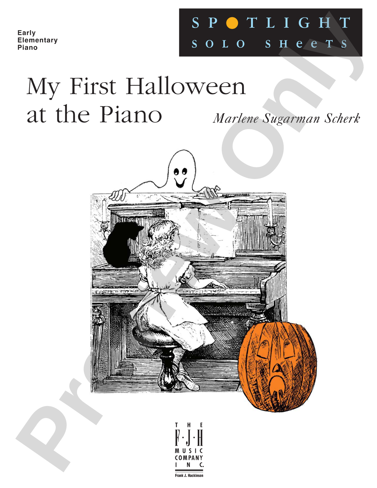 My First Halloween at the Piano: Piano