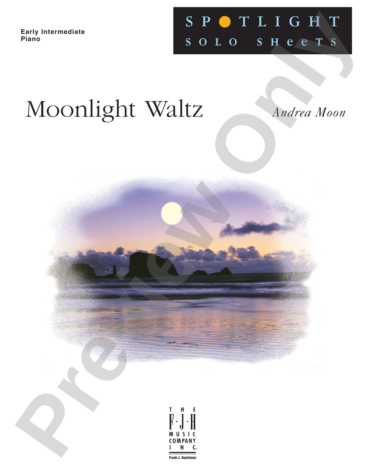 Moonlight Waltz: Piano
